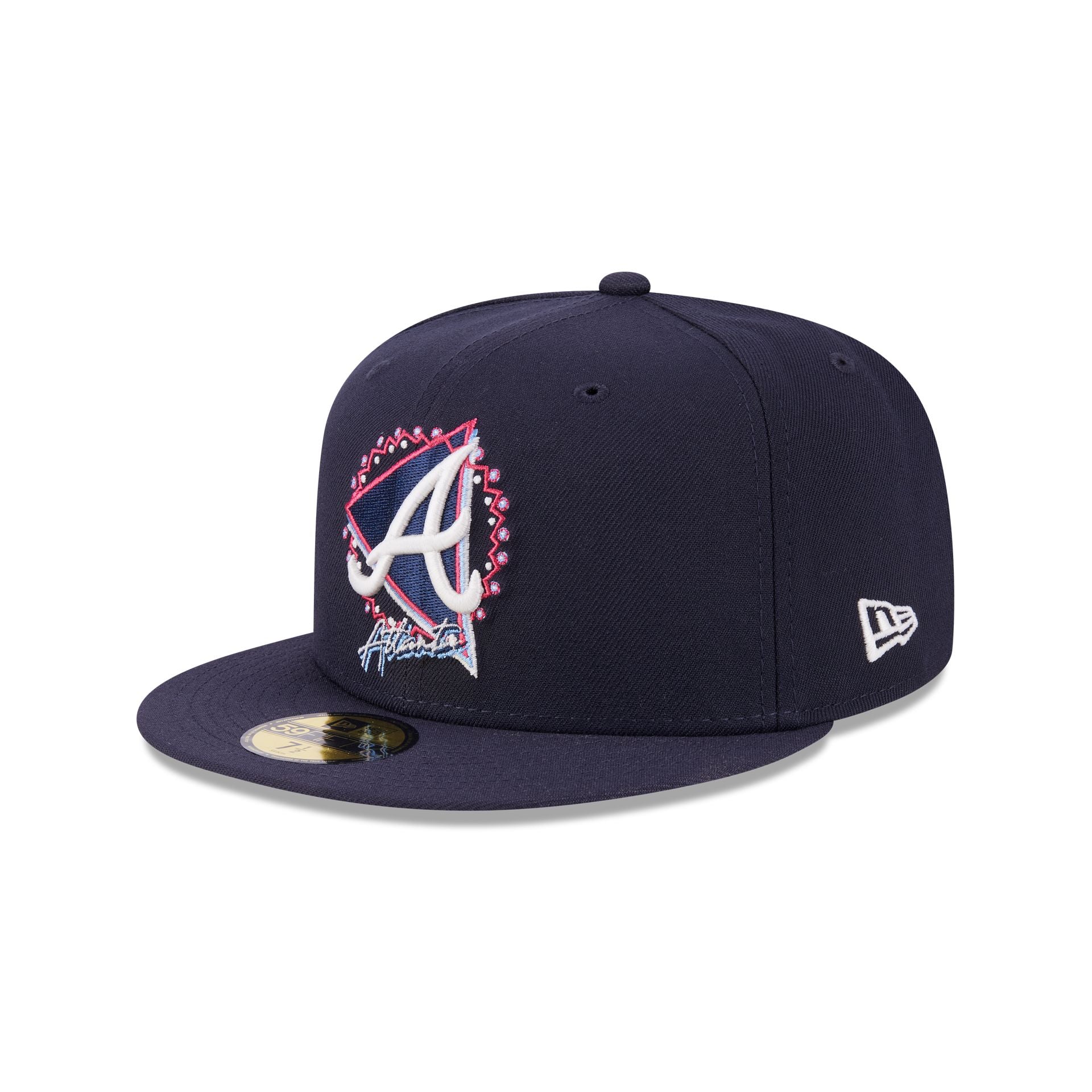 Atlanta Braves Glow-In-The-Dark 59FIFTY Fitted Hat