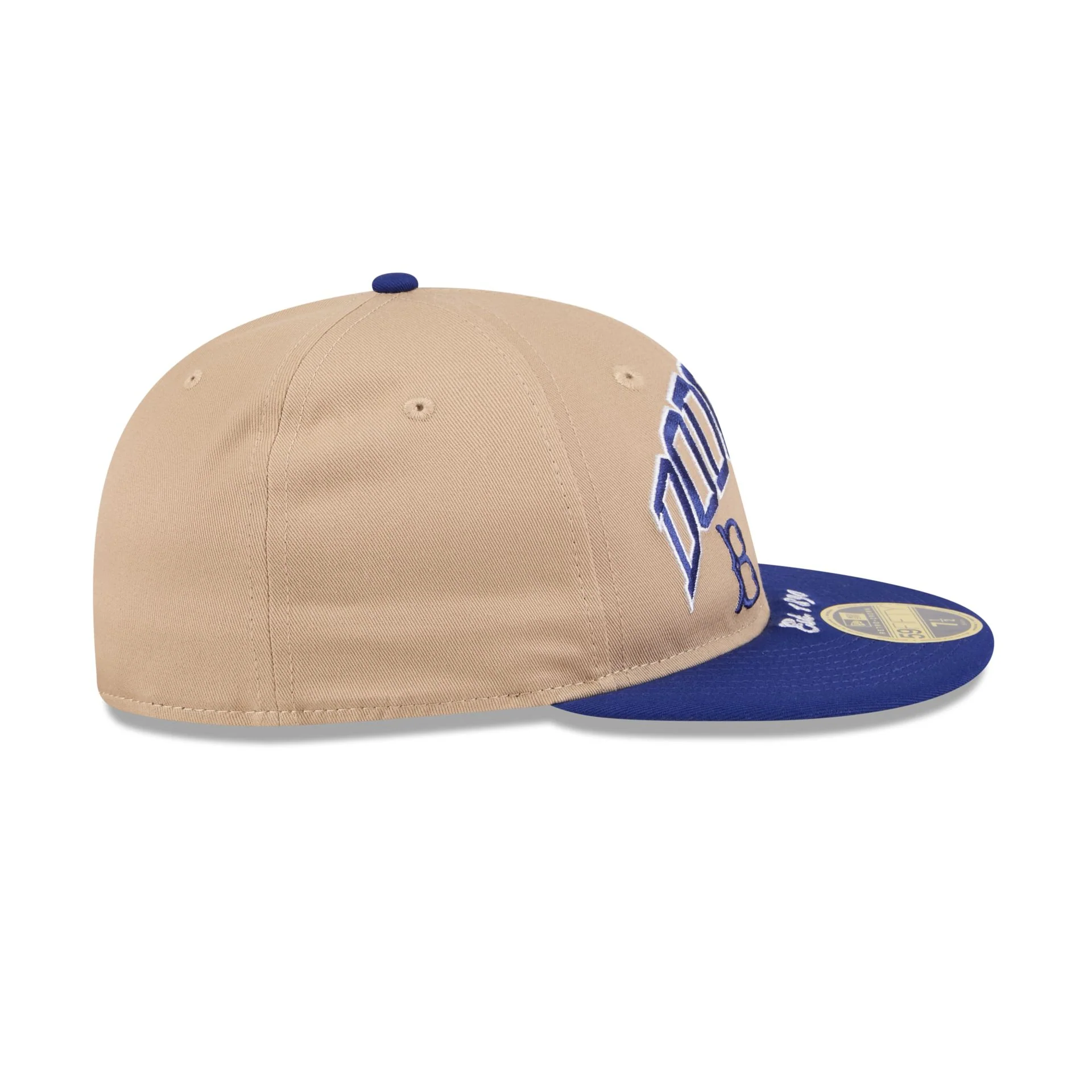 Brooklyn Dodgers Camel Retro Crown 59FIFTY Fitted Hat