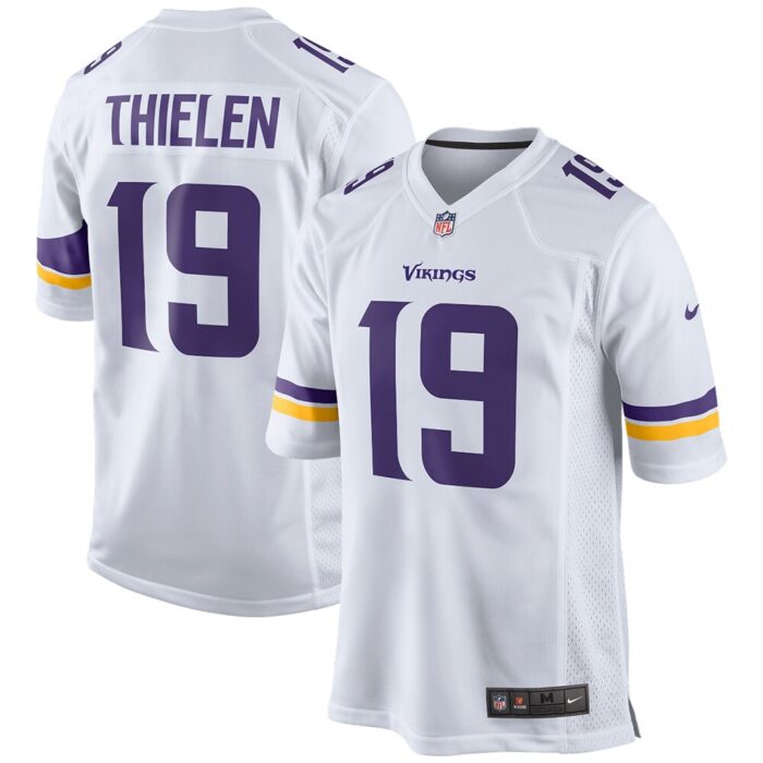 Men’s Minnesota Vikings Nike White Game Jersey