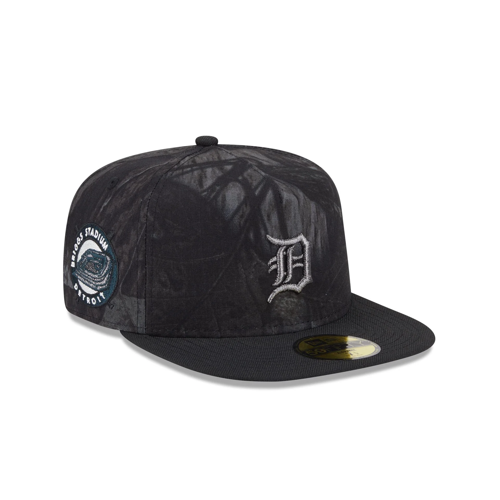 Just Caps Ripstop Camo Detroit Tigers 59FIFTY A-Frame Fitted Hat