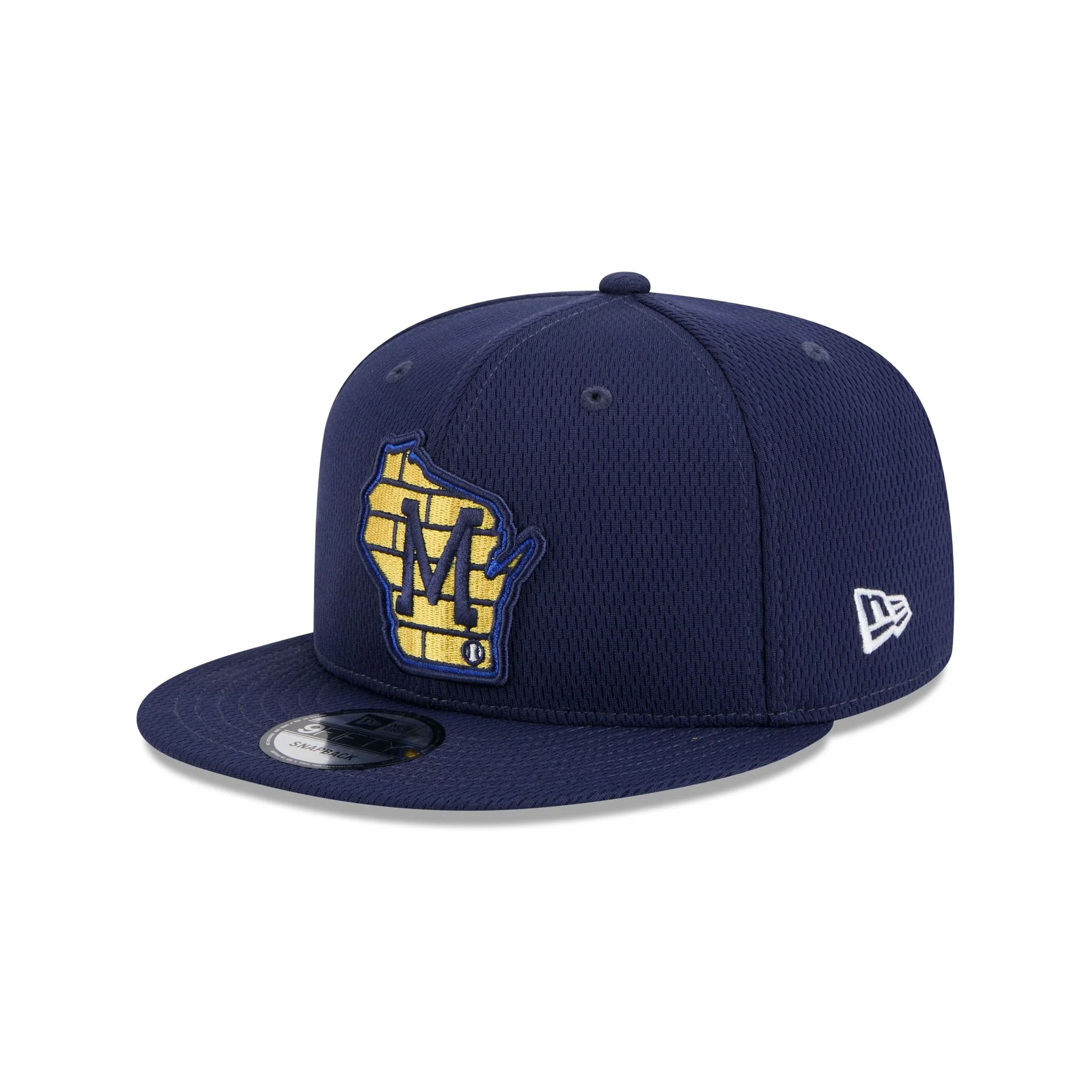 Milwaukee Brewers 2025 Clubhouse Alt 9FIFTY Snapback Hat