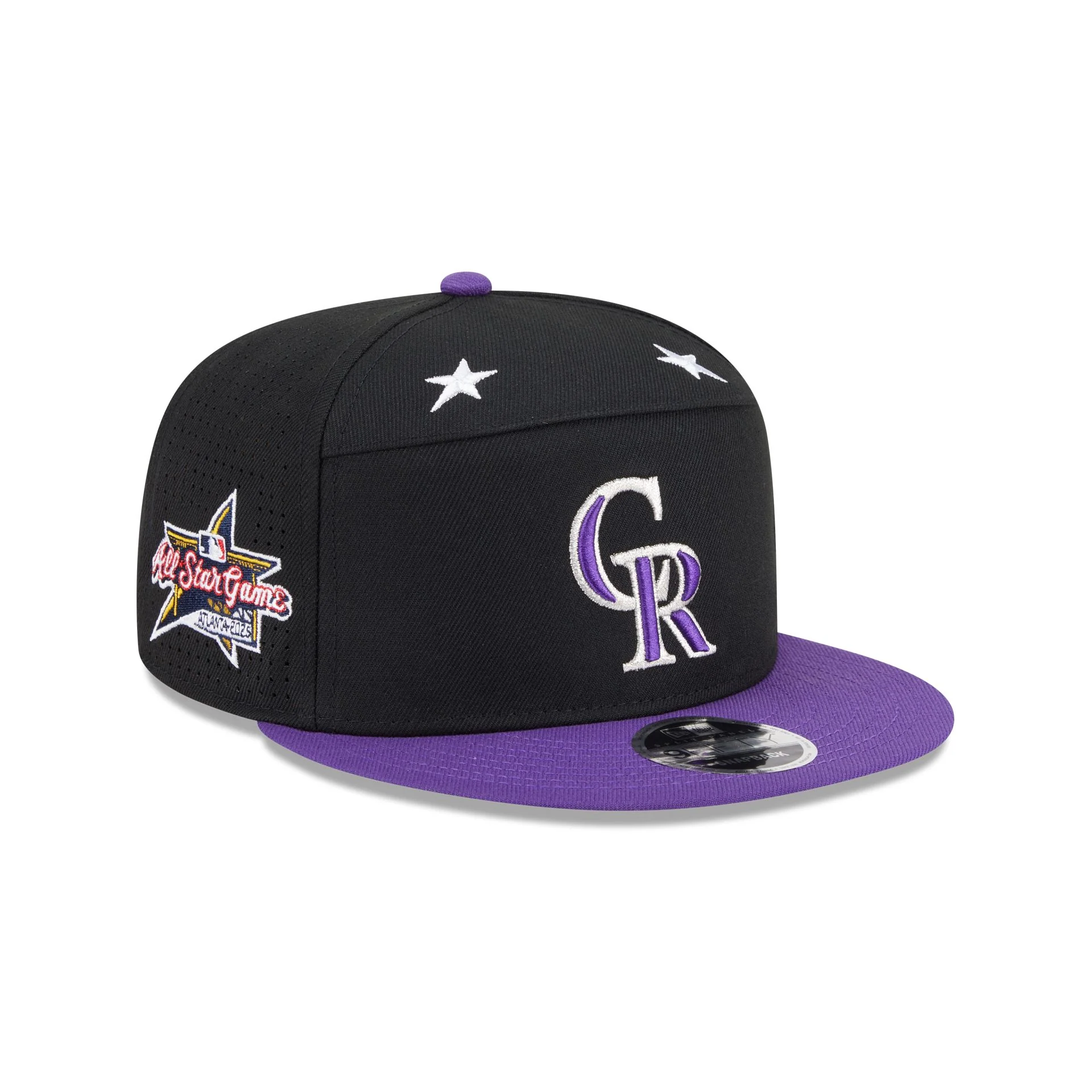 Colorado Rockies 2025 All-Star Game Split Panel 9FIFTY Snapback Hat
