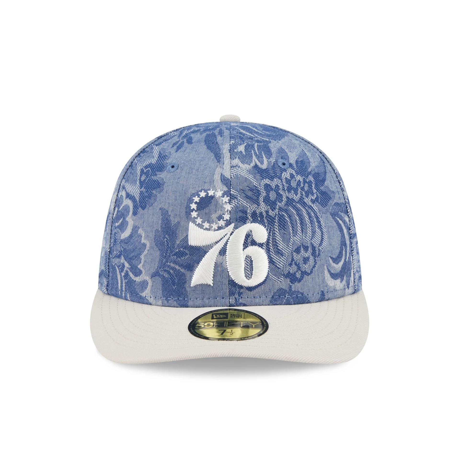 Philadelphia 76ers Two-Tone Denim 59FIFTY Fitted Hat