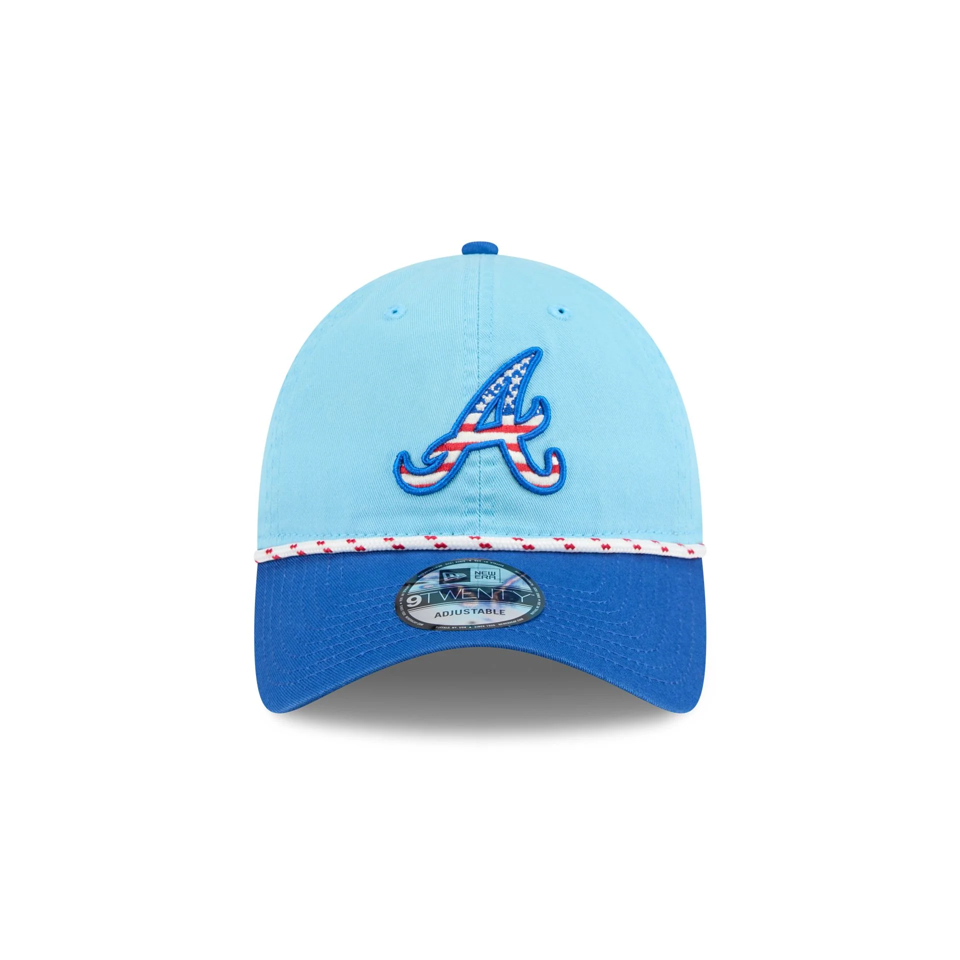 Atlanta Braves Independence Day 2025 9TWENTY Adjustable Hat