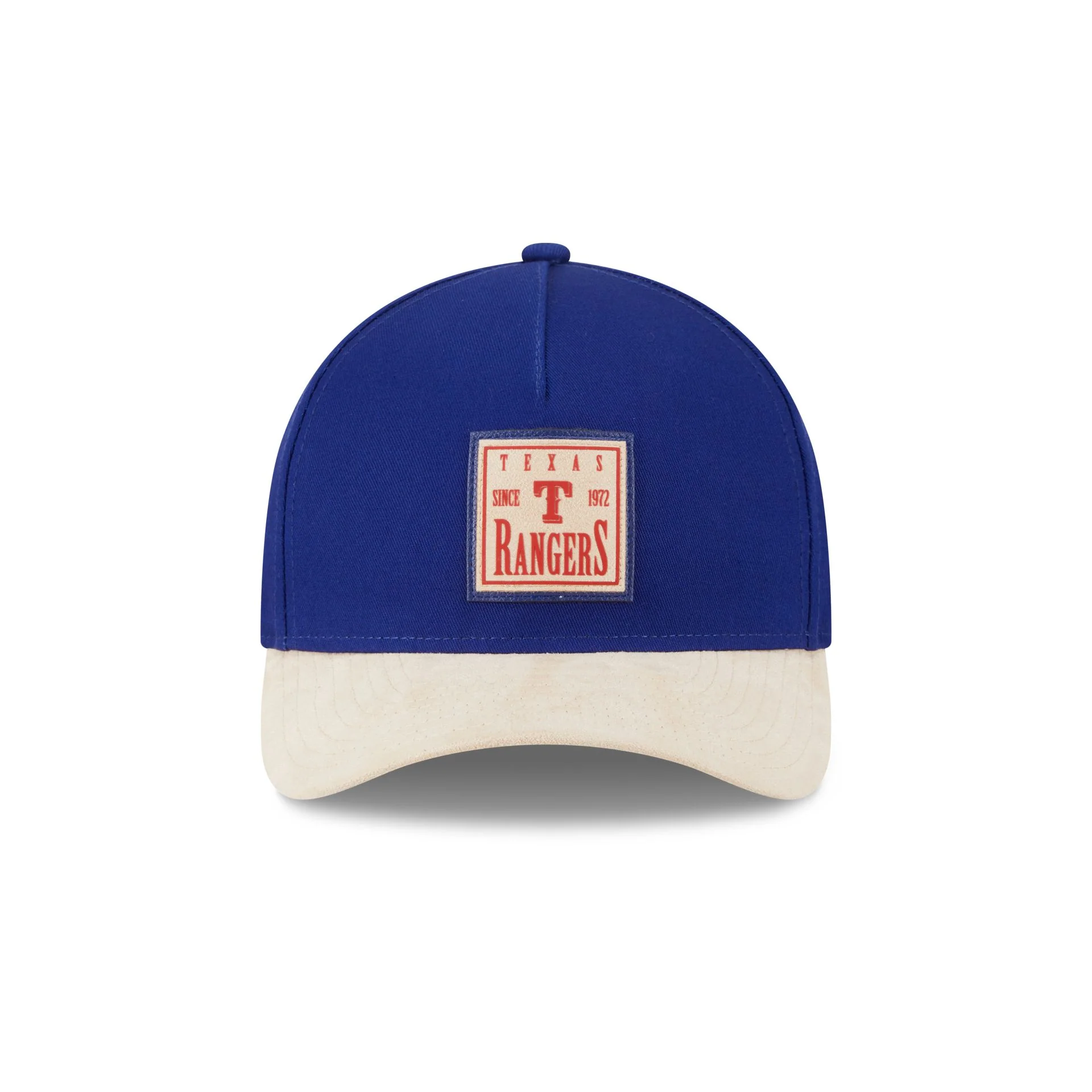 Texas Rangers Suede Patch 9FORTY M-Crown A-Frame Adjustable Hat