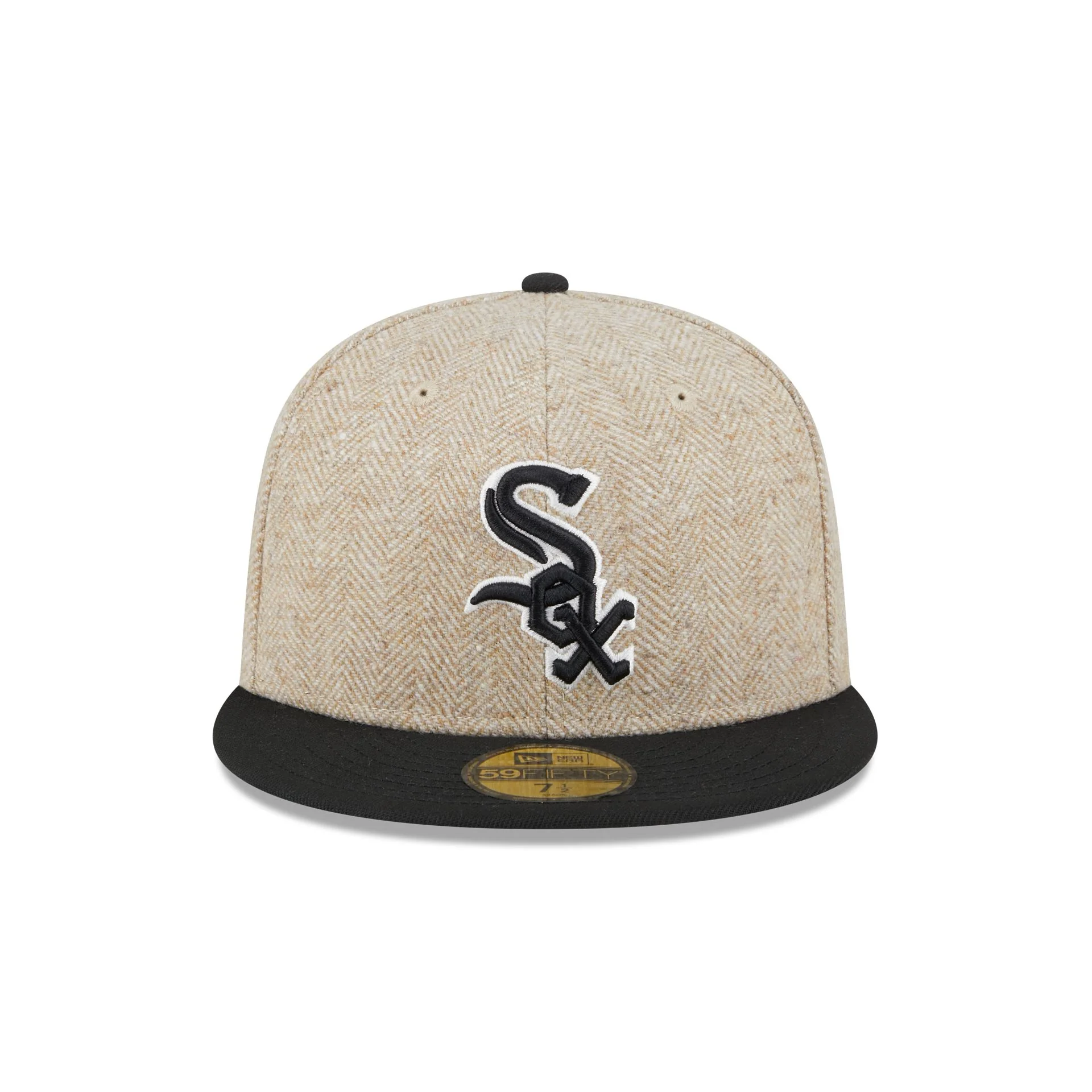 Chicago White Sox Herringbone Moon 59FIFTY Fitted Hat