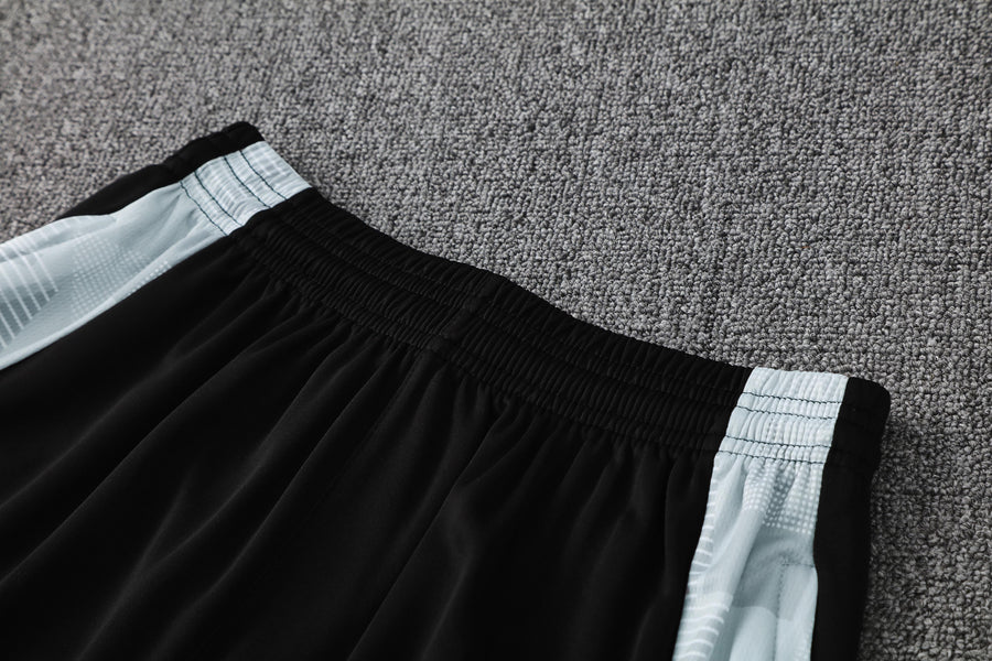 Kit Shirt + Shorts Real Madrid White/Black/Orange Training 25/26