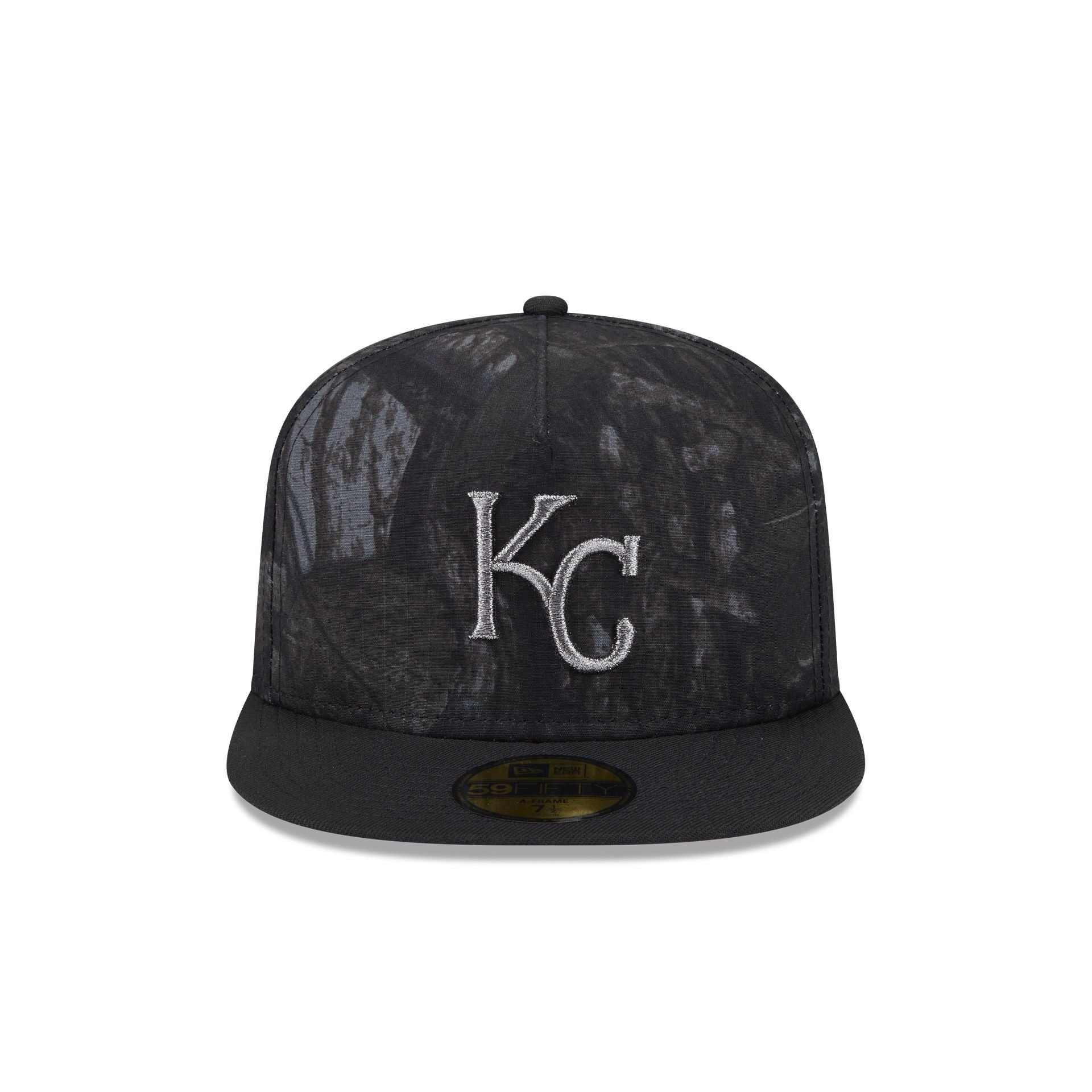 Just Caps Ripstop Camo Kansas City Royals 59FIFTY A-Frame Fitted Hat
