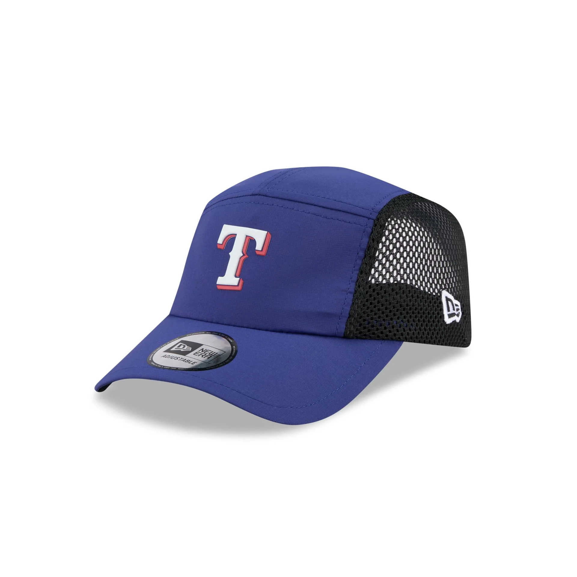 Texas Rangers Poly Runner Adjustable Hat