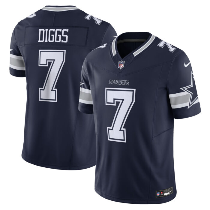 Men’s Dallas Cowboys Trevon Diggs Nike Navy Vapor F.U.S.E. Limited Jersey
