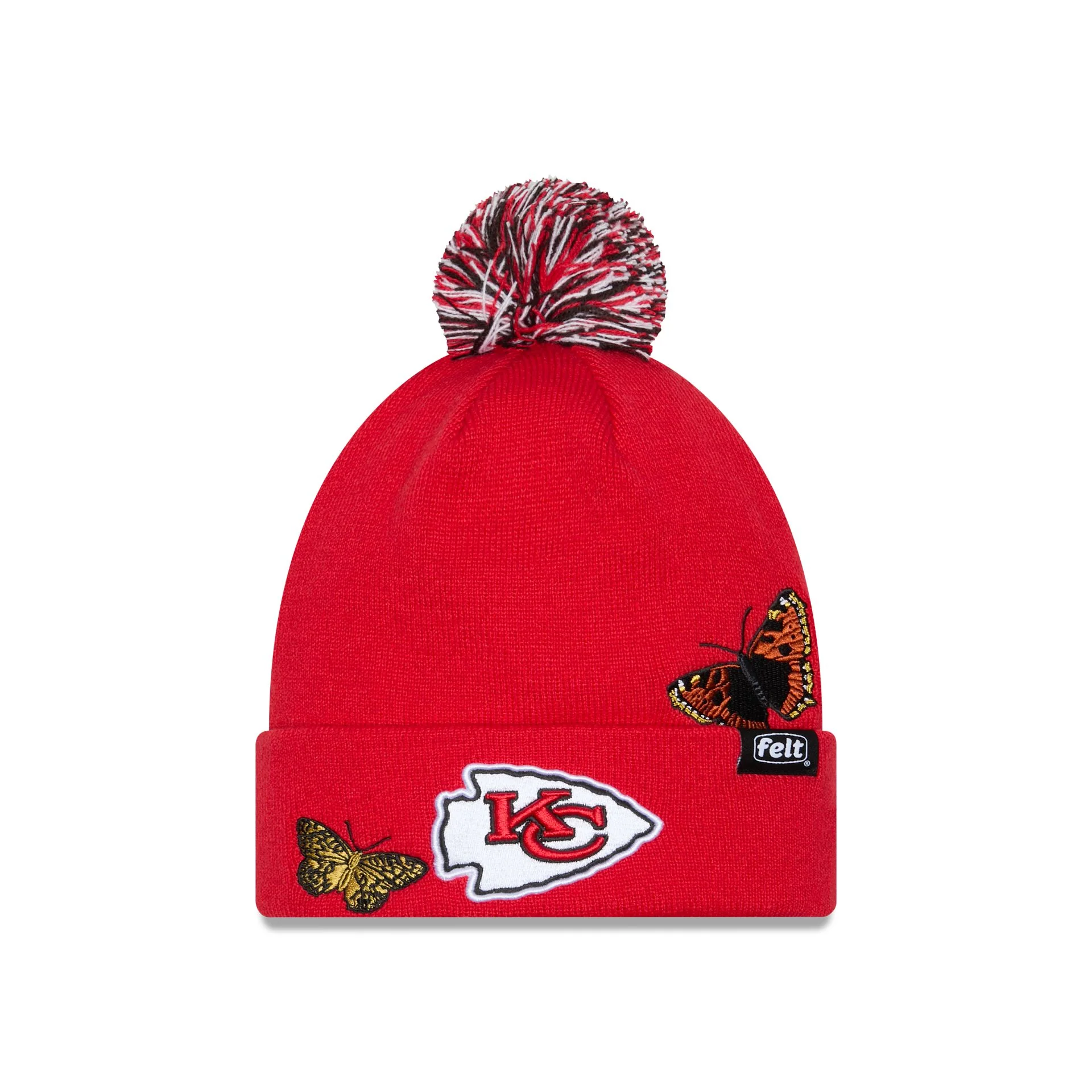 FELT x Kansas City Chiefs Pom Knit Hat
