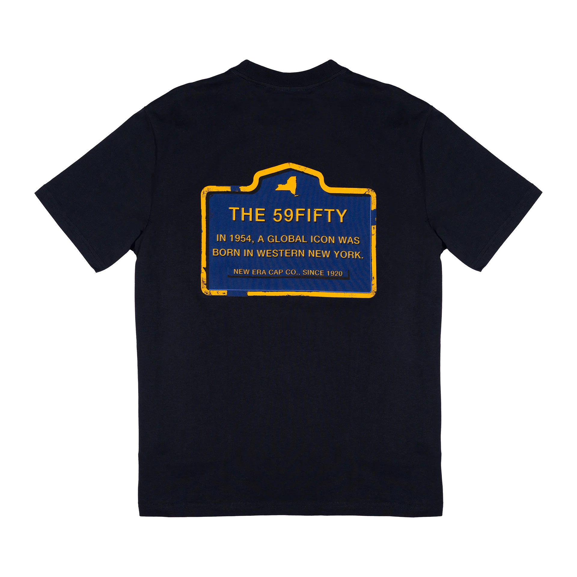 New Era Branded Landmark Navy T-Shirt
