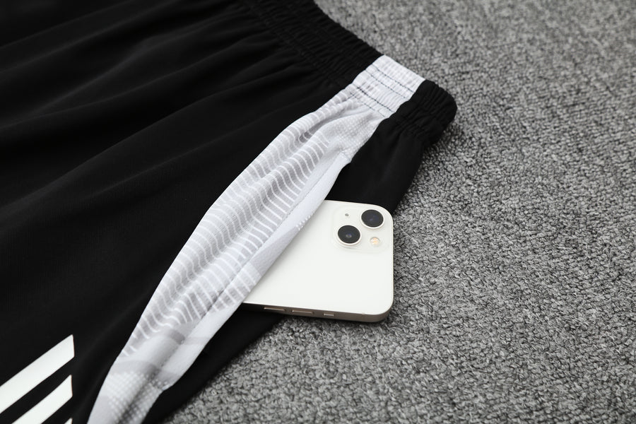 Kit Shirt + Shorts Real Madrid Black/Pink Training 25/26