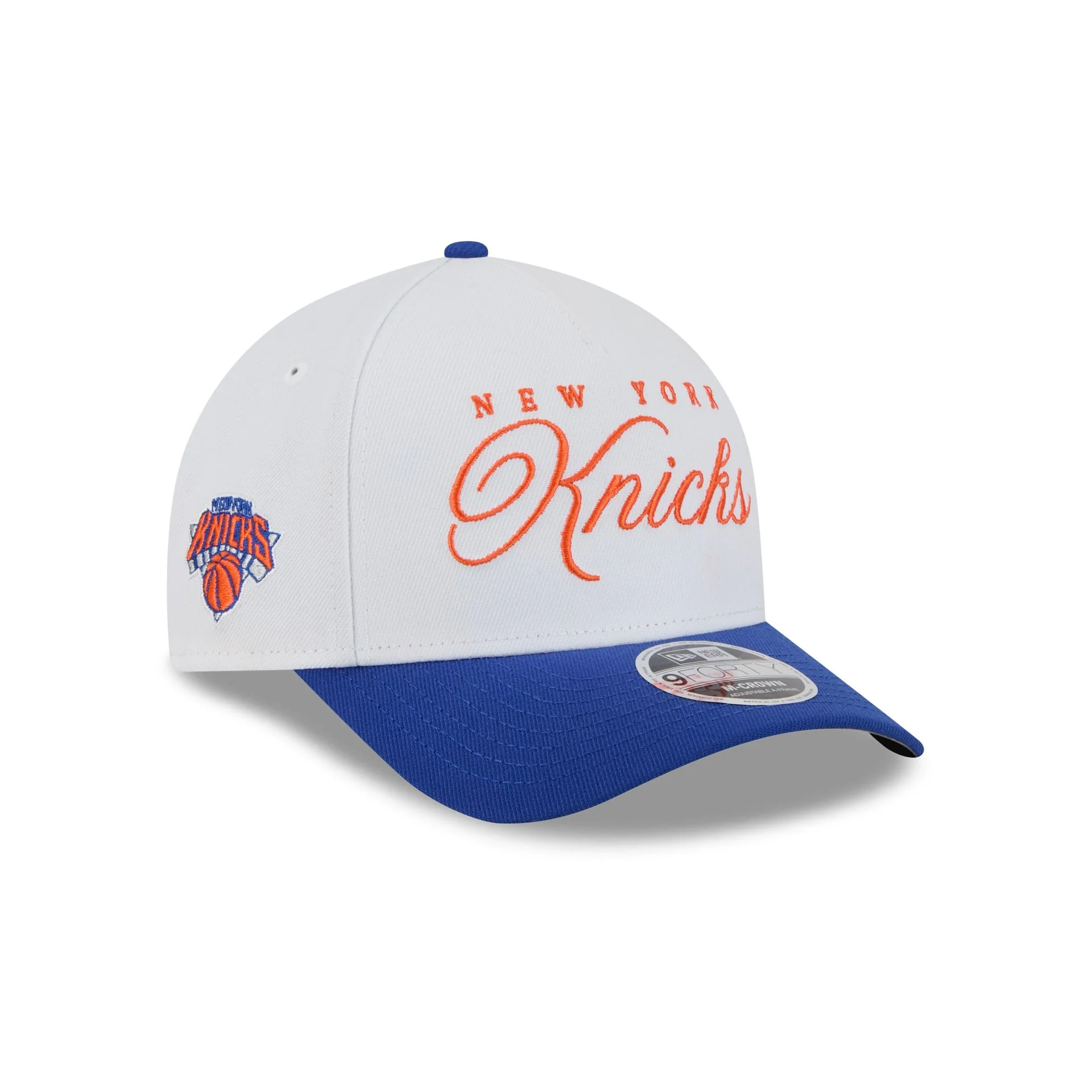 New York Knicks 2025 Draft 9FORTY M-Crown A-Frame Snapback Hat