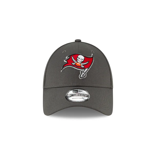Tampa Bay Buccaneers The League Gray 9FORTY Adjustable Hat