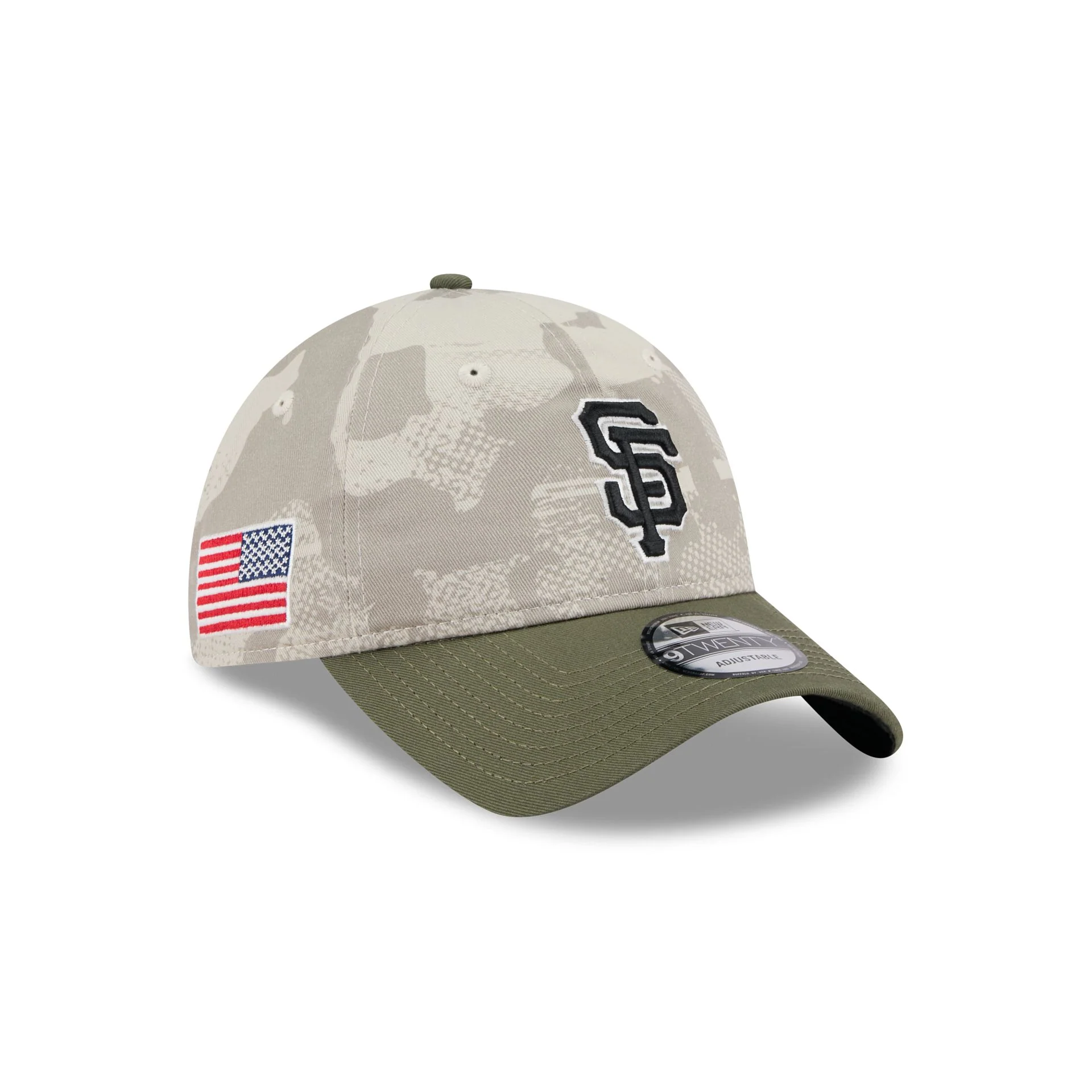 San Francisco Giants Armed Forces Day 2025 9TWENTY Adjustable Hat