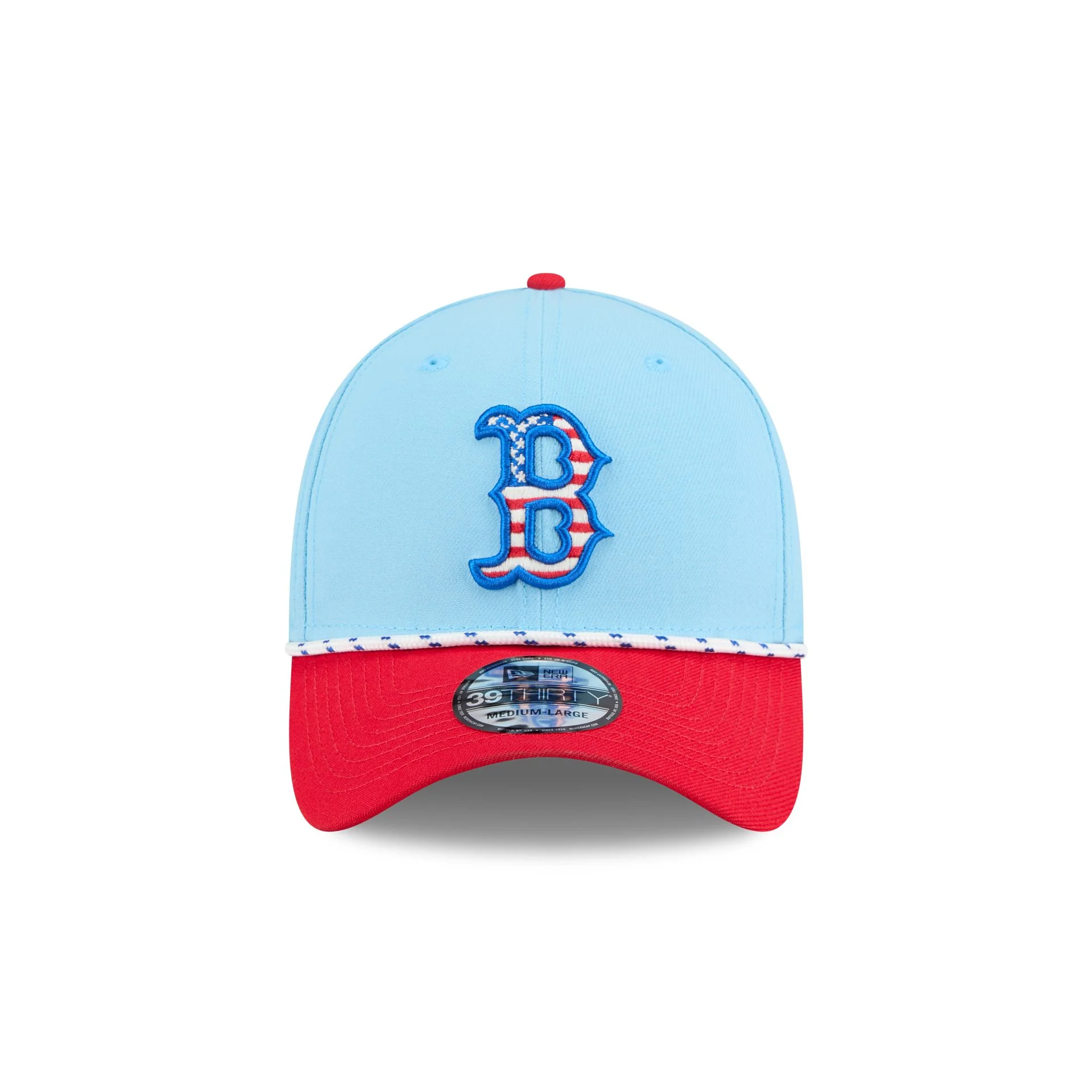 Boston Red Sox Independence Day 2025 39THIRTY Stretch Fit Hat