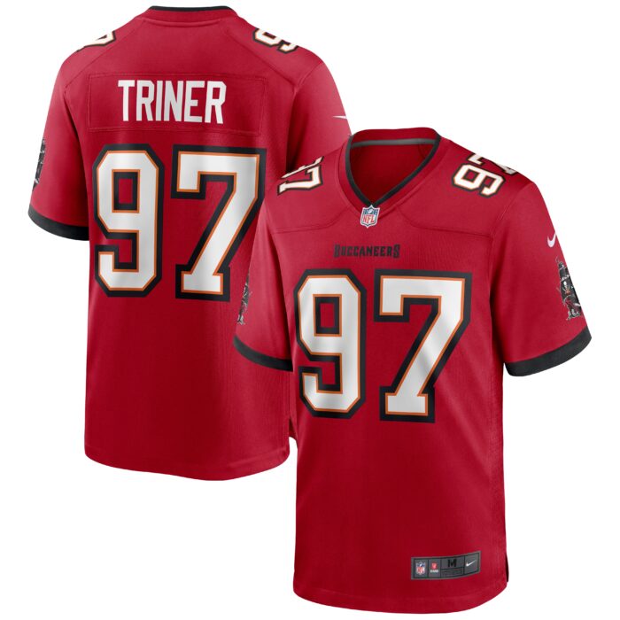 Men’s Tampa Bay Buccaneers Zach Triner Nike Red Game Jersey