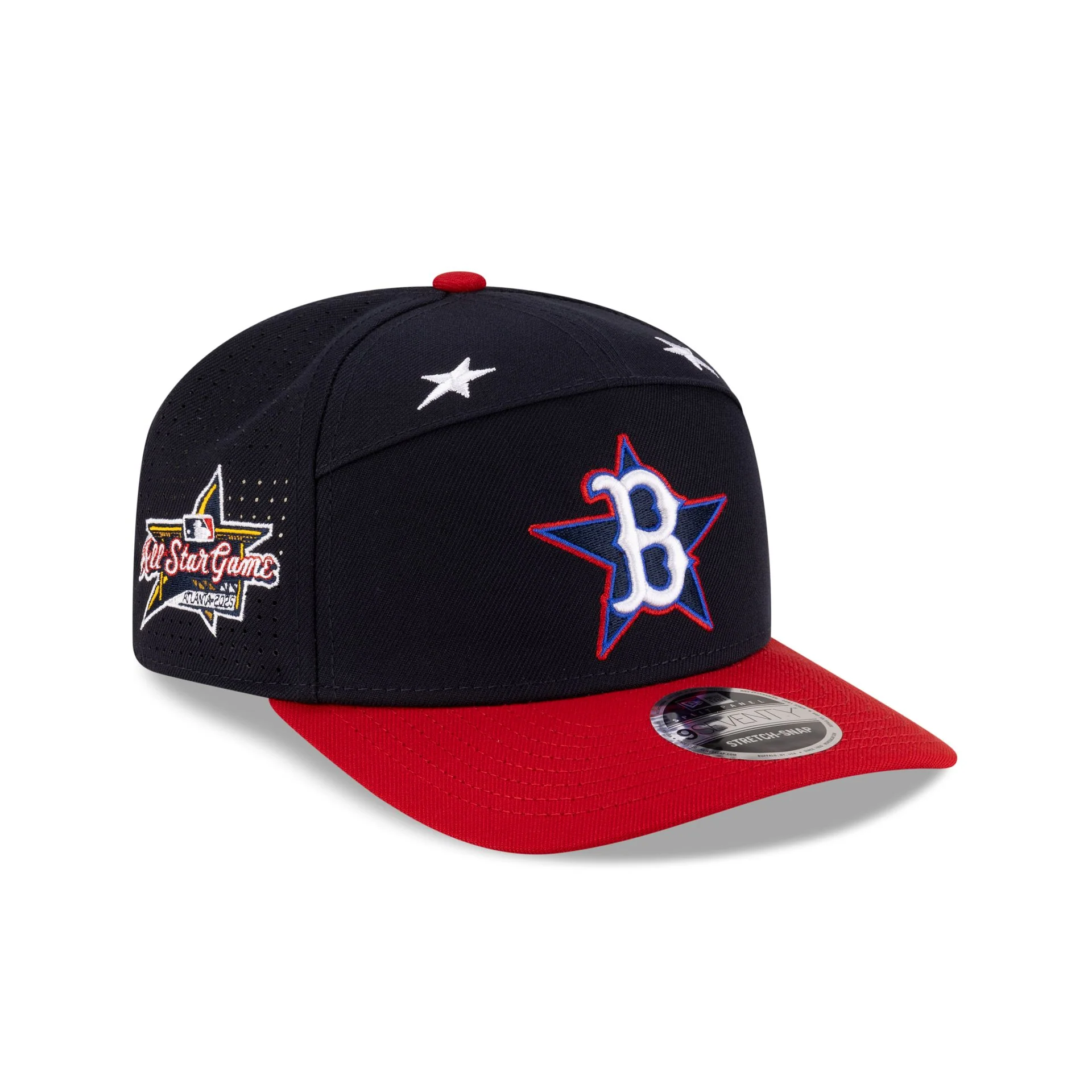 Boston Red Sox 2025 All-Star Game Workout Split Panel 9SEVENTY Stretch-Snap Hat