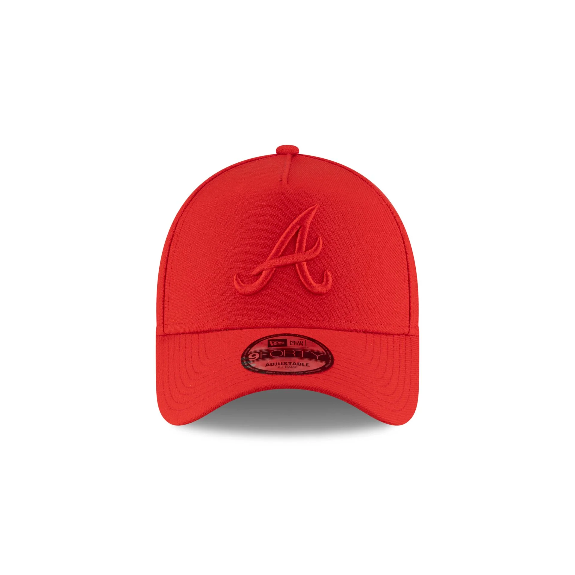 Atlanta Braves Front Door Red 9FORTY A-Frame Snapback Hat