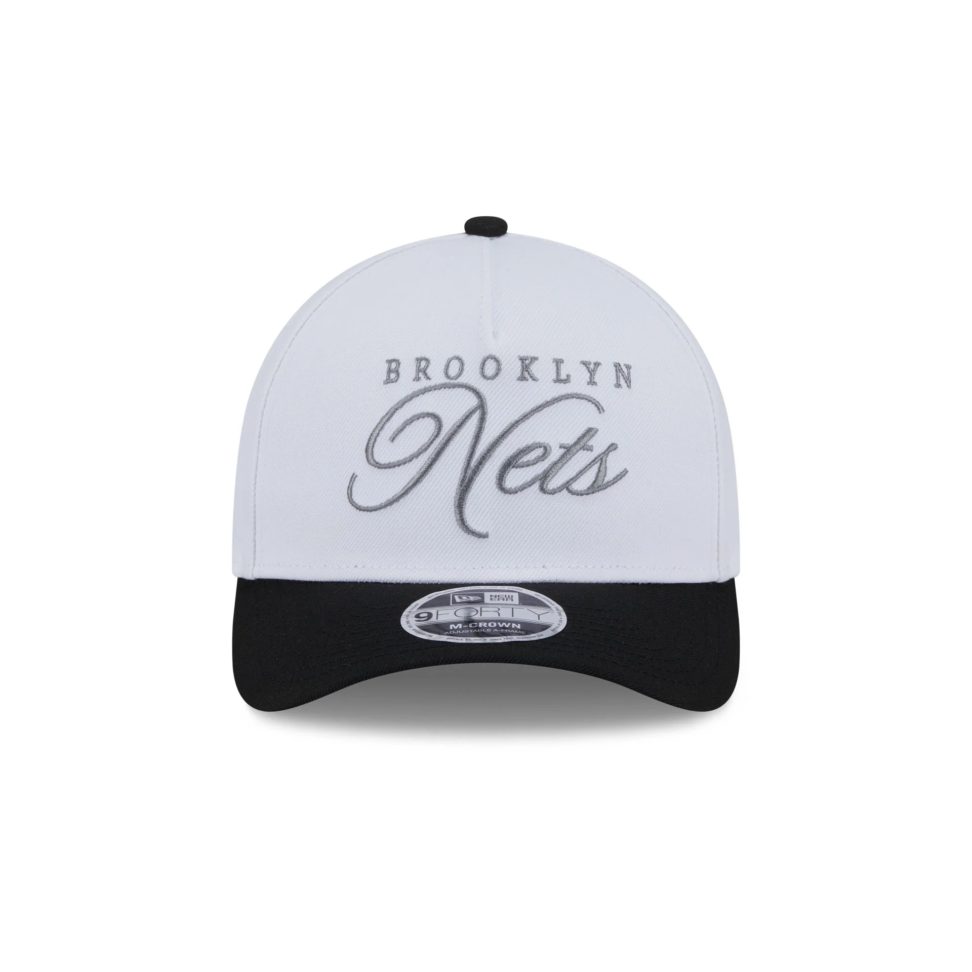 Brooklyn Nets 2025 Draft 9FORTY M-Crown A-Frame Snapback Hat