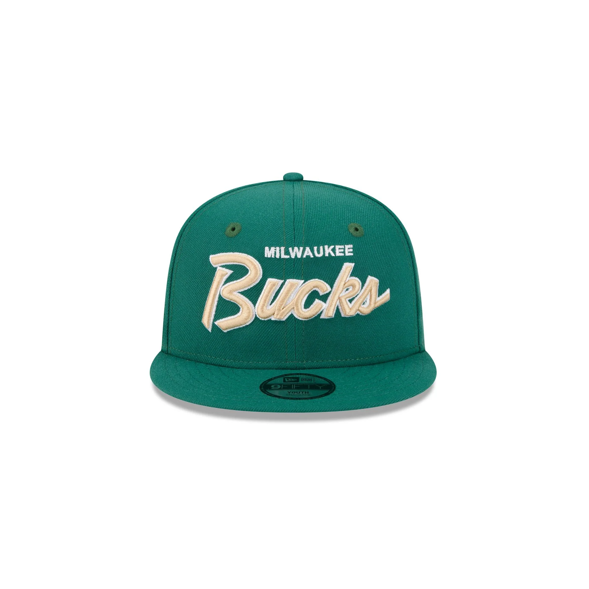 Milwaukee Bucks Script Kids 9FIFTY Snapback Hat