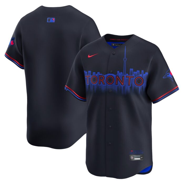 Men’s Toronto Blue Jays  Nike Navy 2024 City Connect Limited Jersey