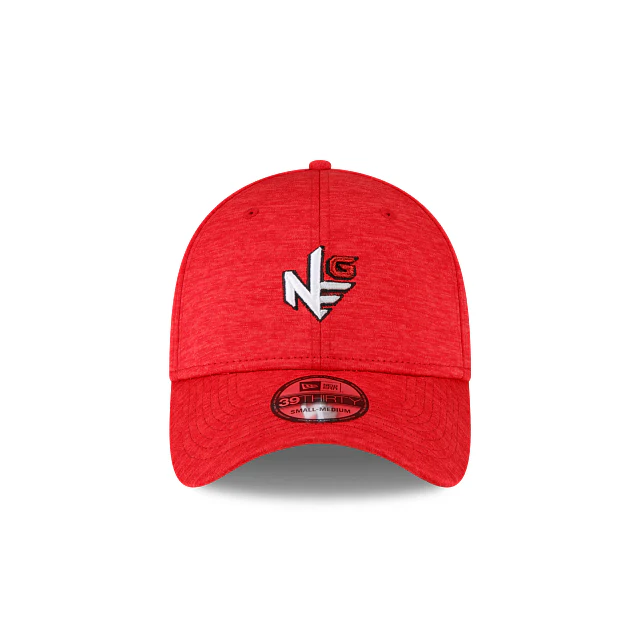 New Era Golf Red 39THIRTY Stretch Fit Hat