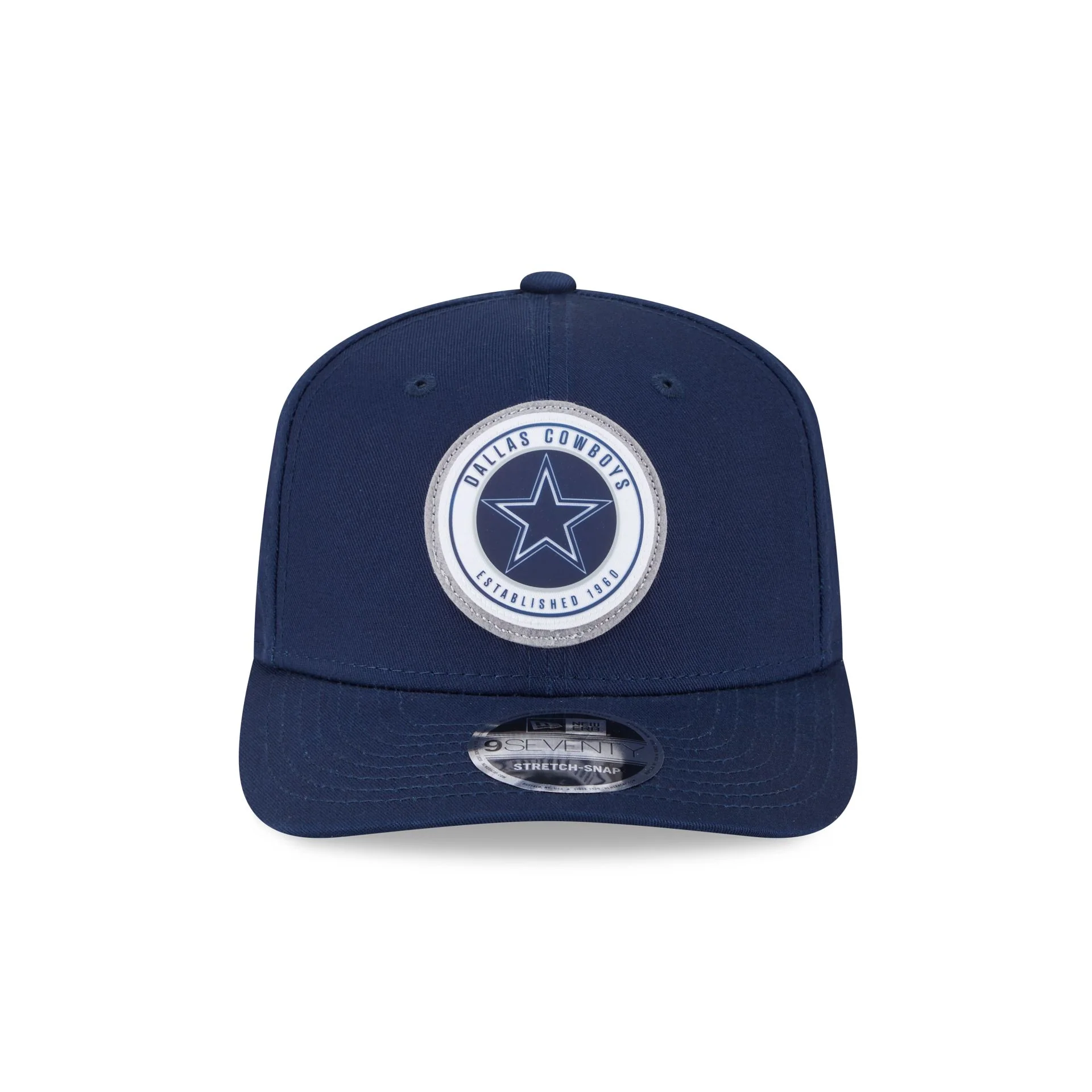 Dallas Cowboys Circle Patch 9SEVENTY Stretch-Snap Hat