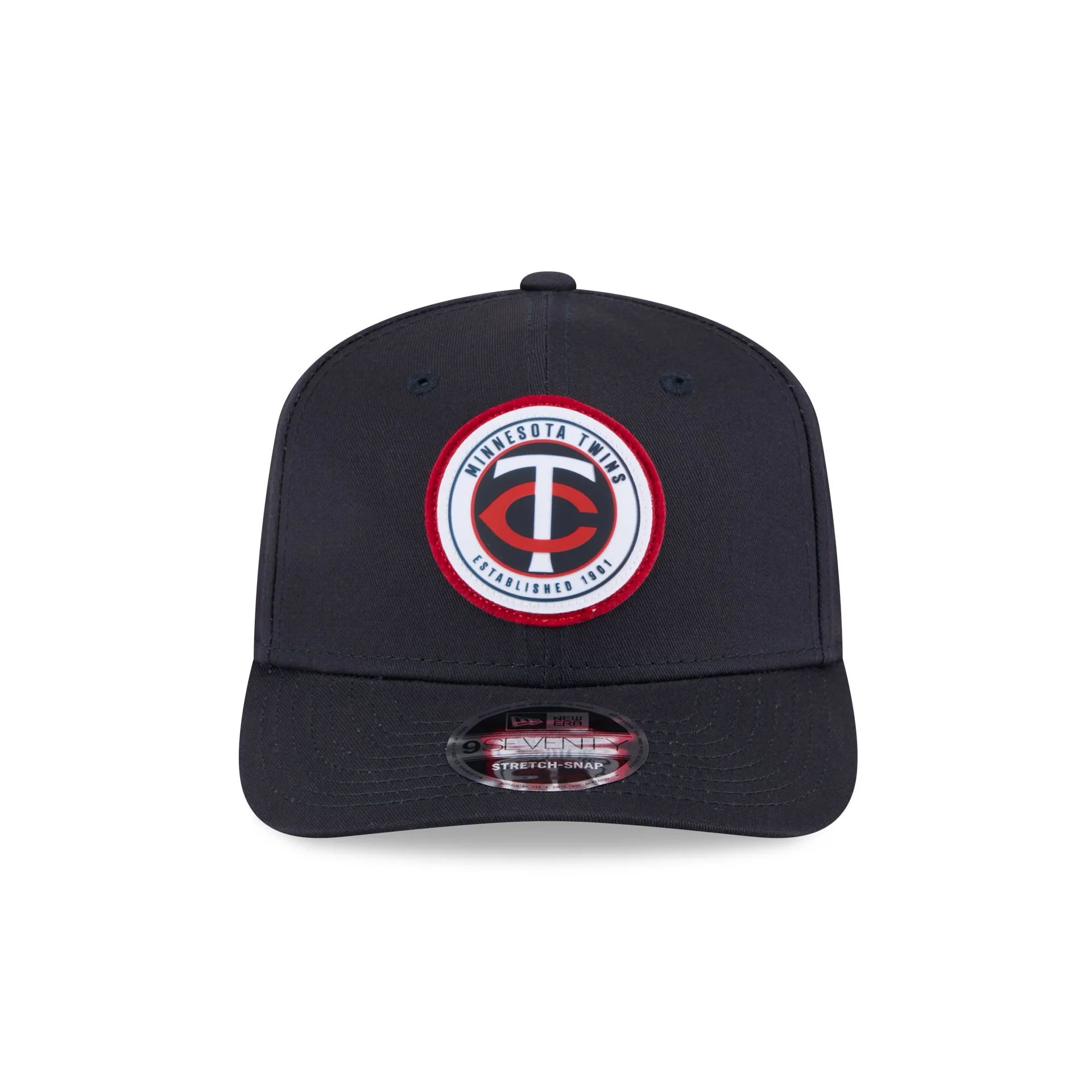 Minnesota Twins Circle Patch 9SEVENTY Stretch-Snap Hat