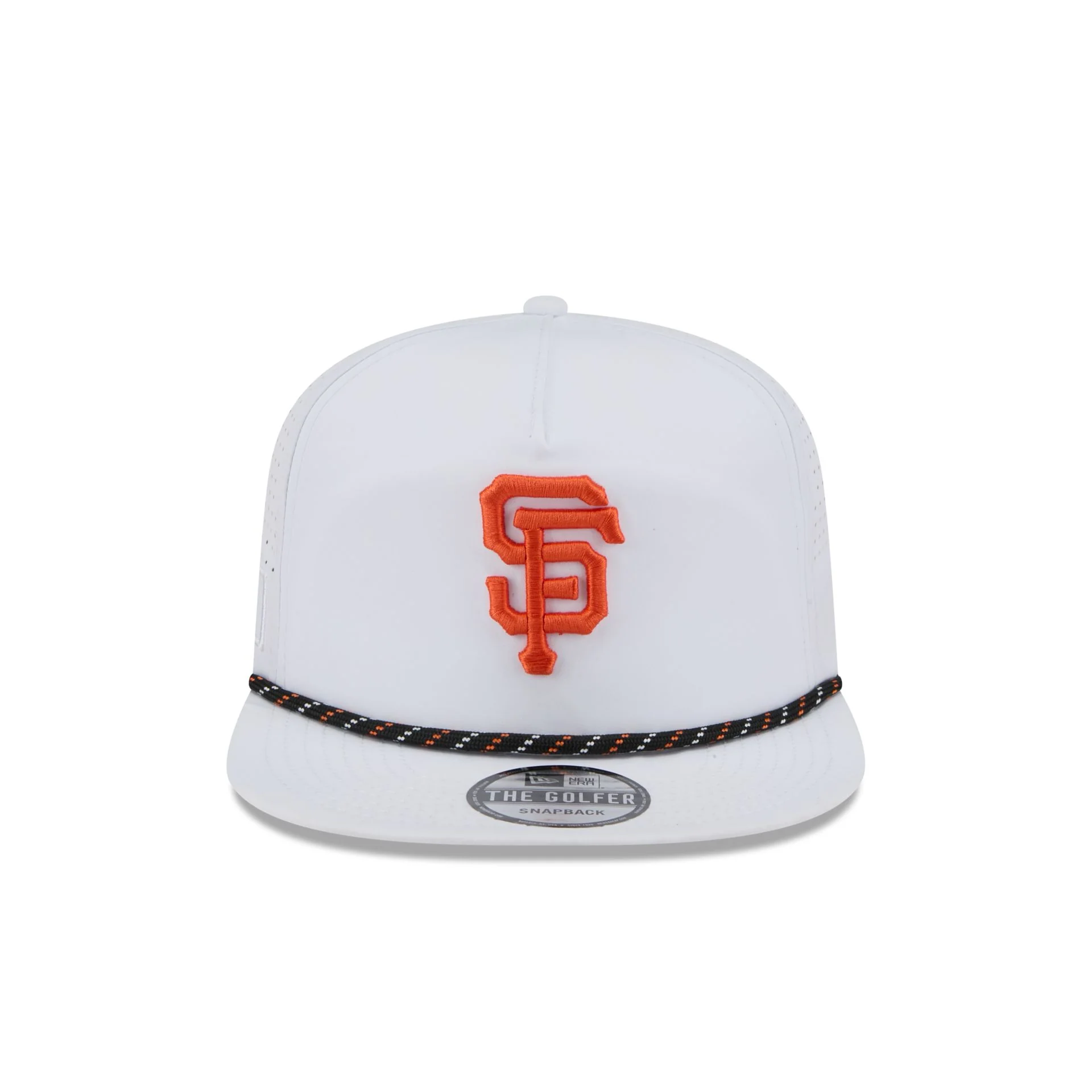 San Francisco Giants Optic White Performance Rope Golfer Hat
