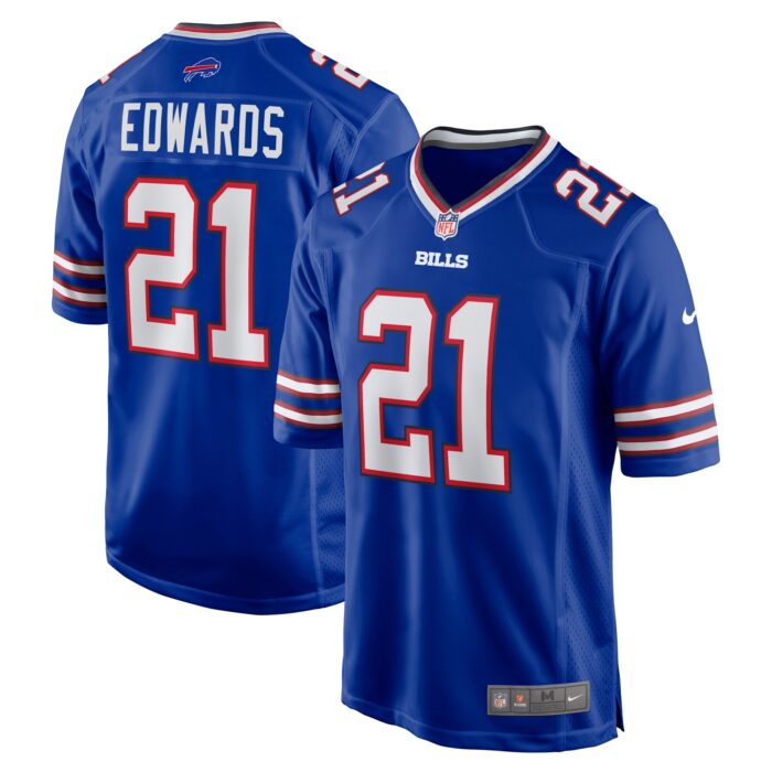 Men’s Buffalo Bills Mike Edwards Nike Royal Game Jersey