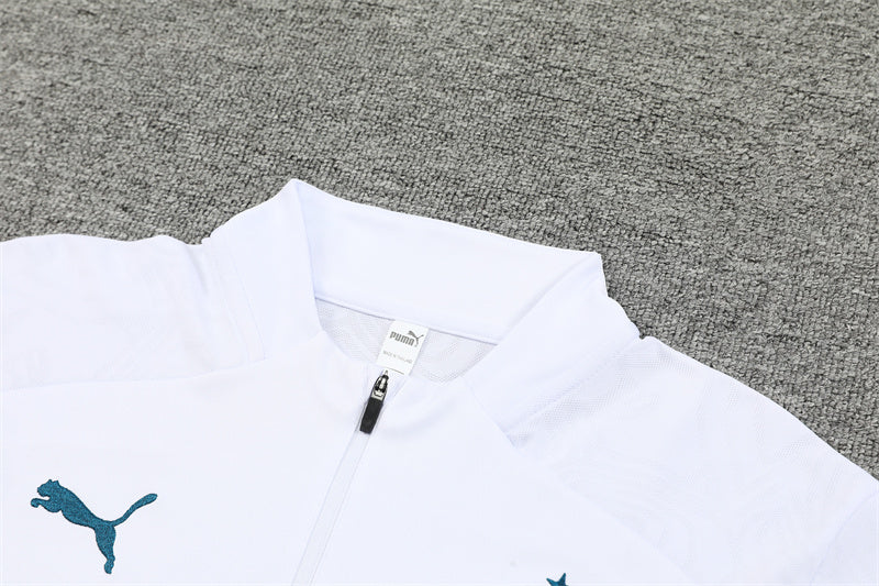 Tracksuit Olympique Marseille White Training 24/25