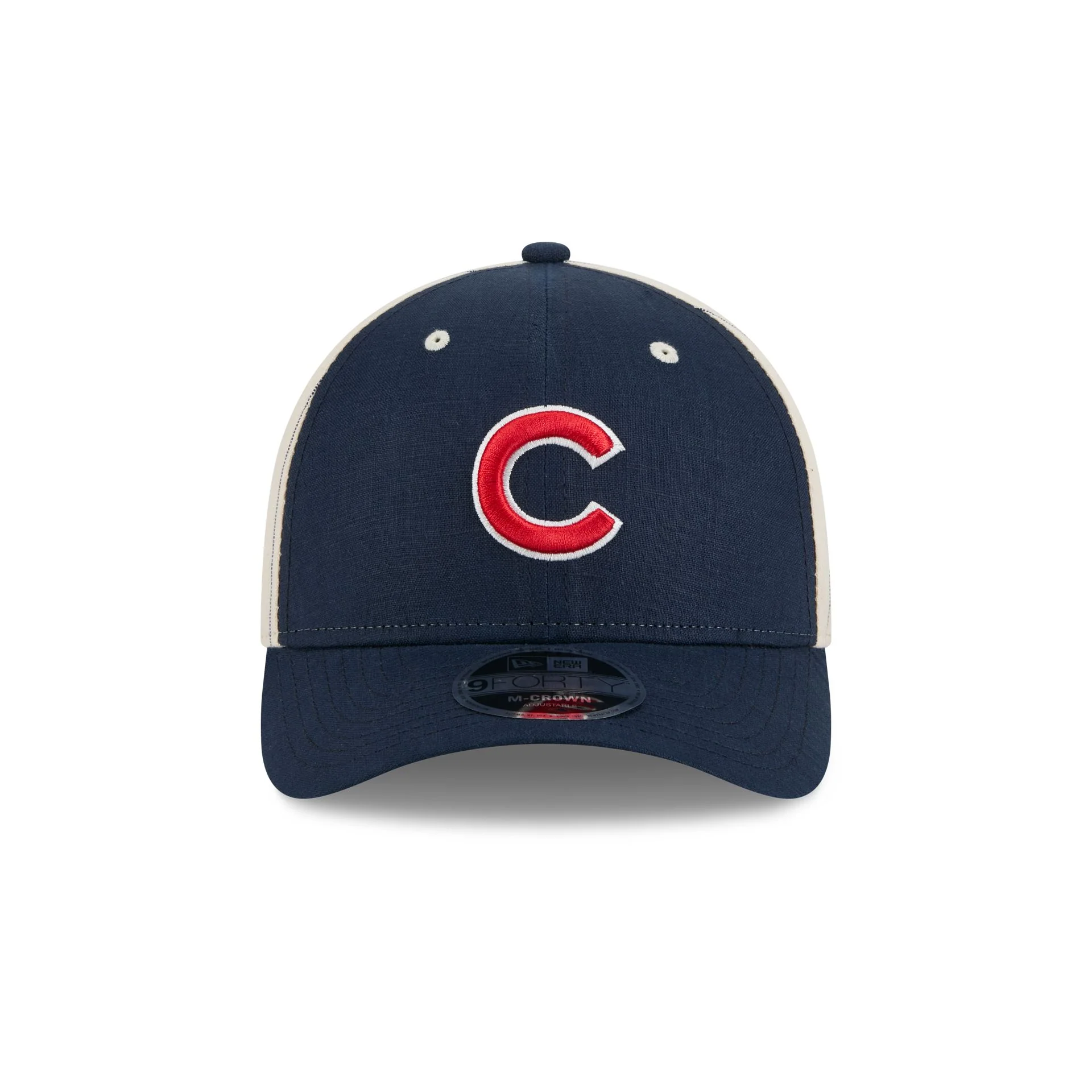 Chicago Cubs Linen 9FORTY M-Crown Snapback Hat