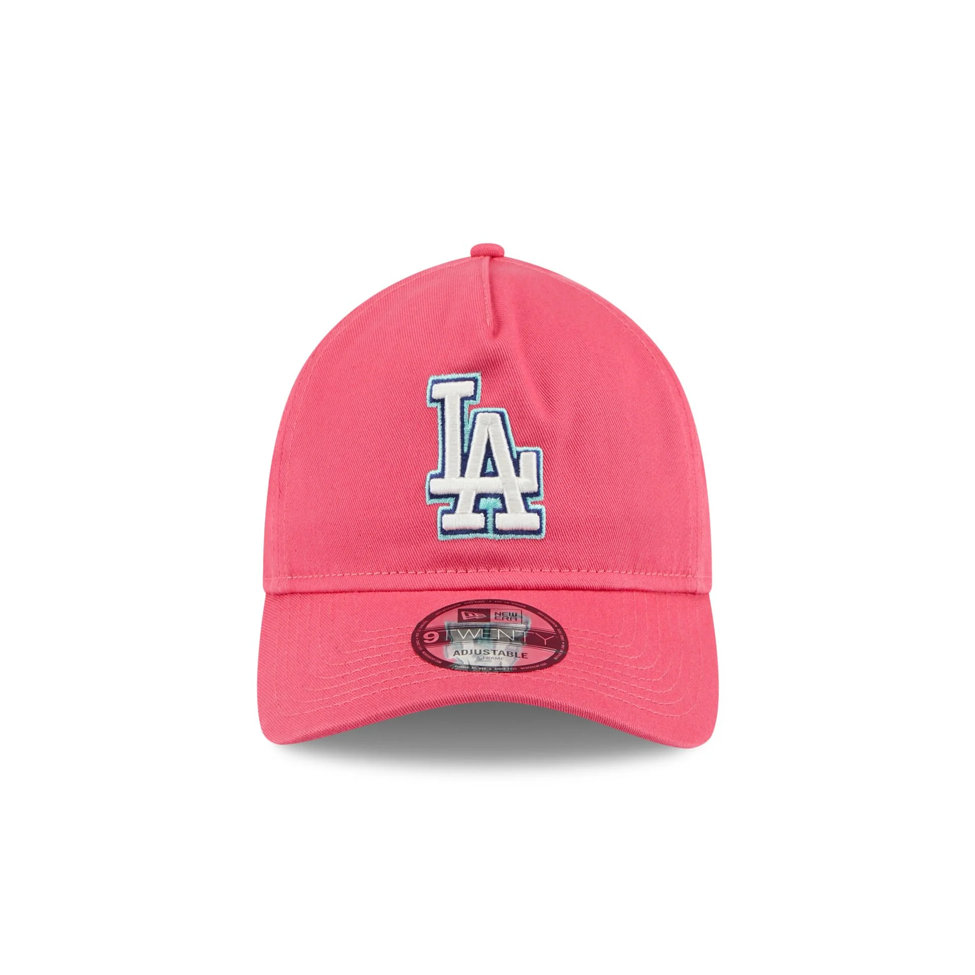 Los Angeles Dodgers Coral 9TWENTY A-Frame Adjustable Hat