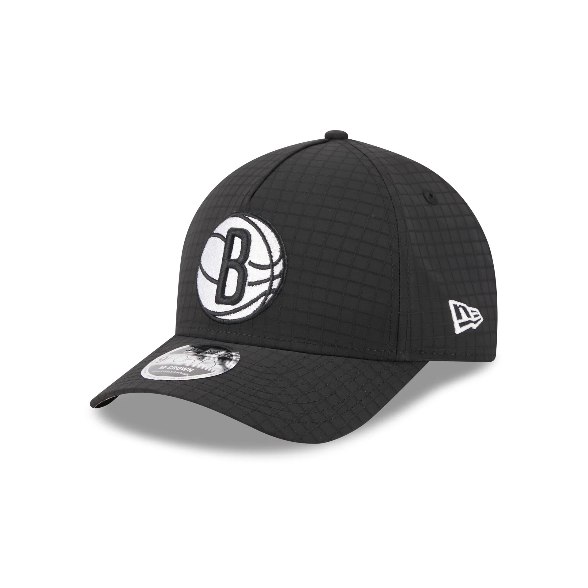 Brooklyn Nets Ripstop 9FORTY M-Crown A-Frame Snapback Hat
