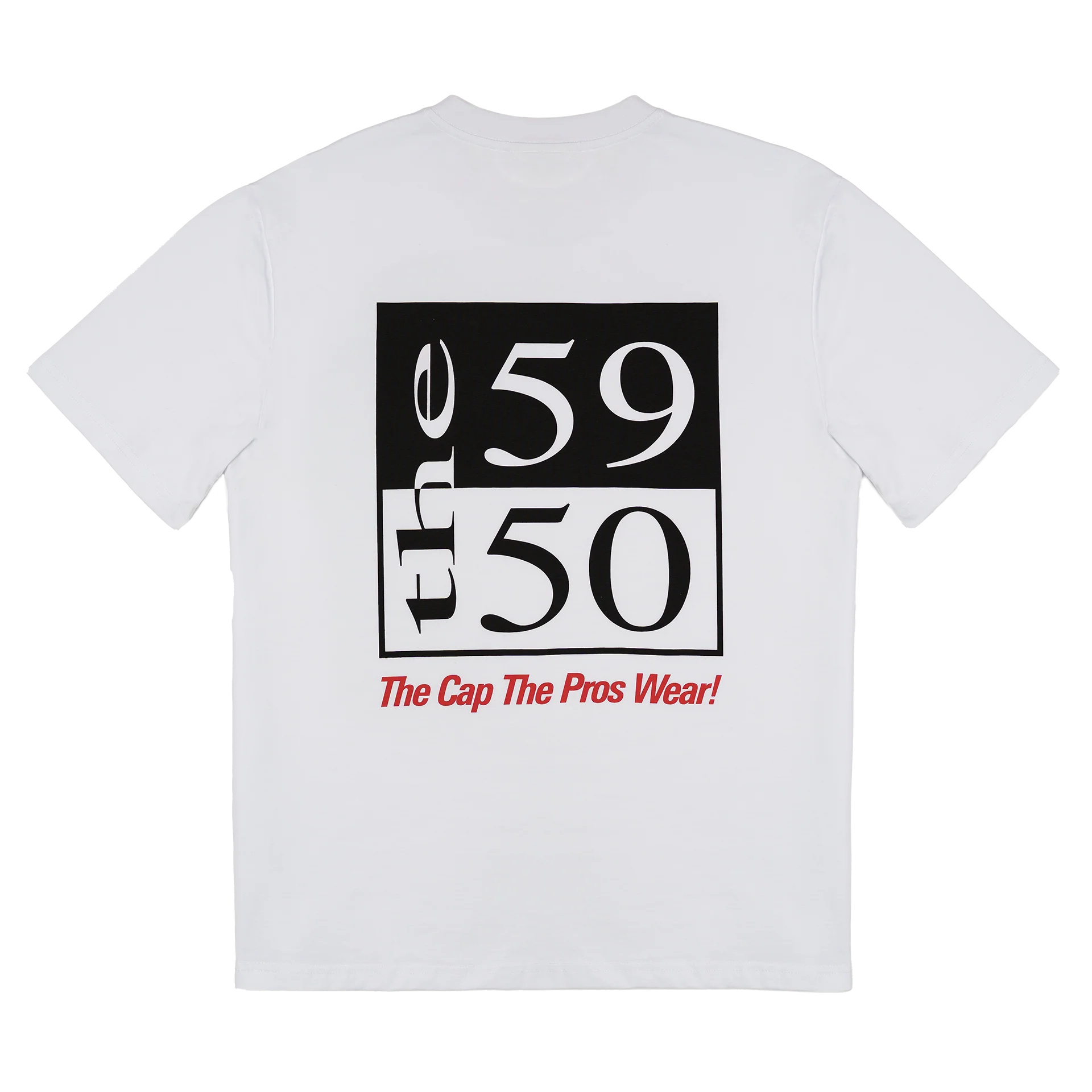 New Era Branded 59FIFTY Archivist Optic White T-Shirt