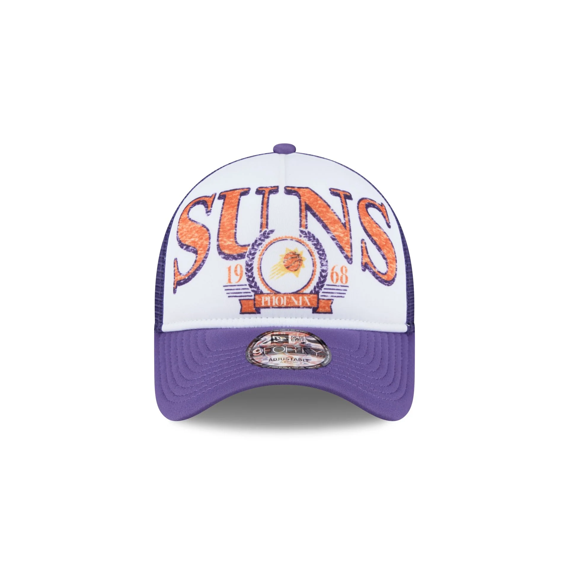 Phoenix Suns Distressed 9FORTY A-Frame Trucker Hat