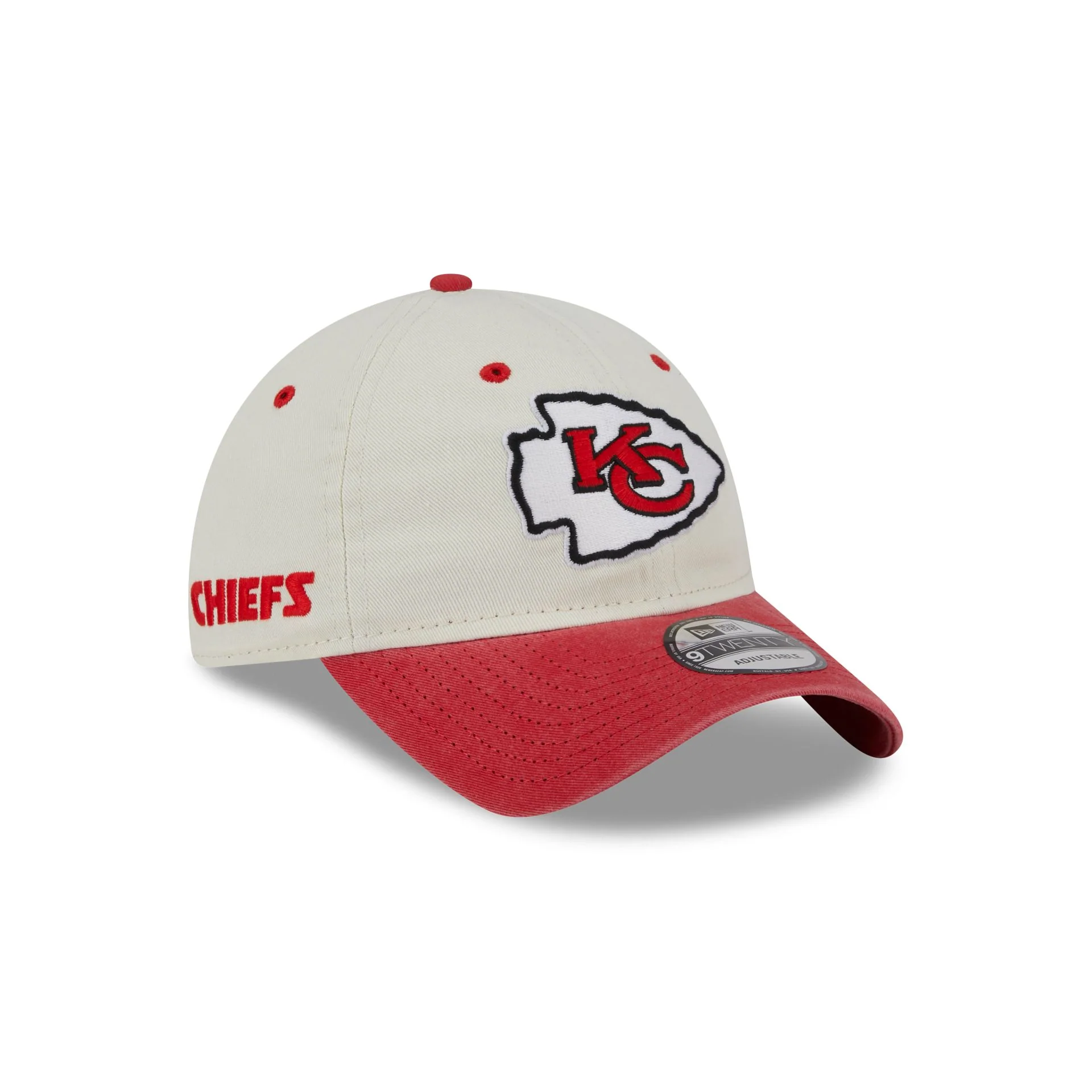 Kansas City Chiefs Classic Sidescript 9TWENTY Adjustable Hat