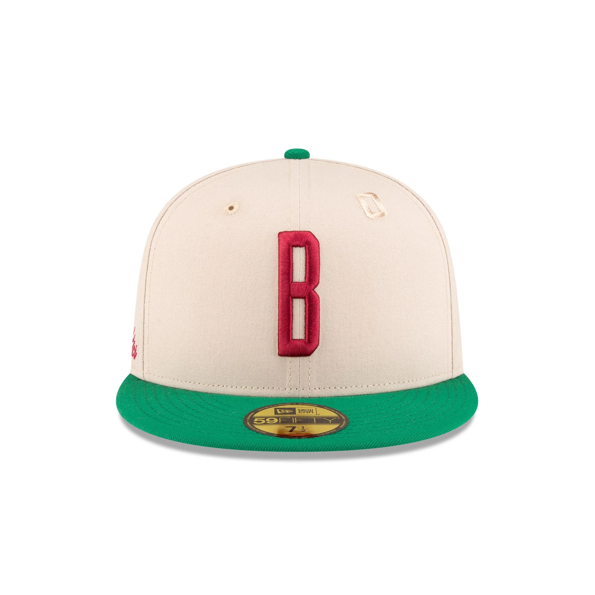 A Tatum Christmas x Boston Celtics Chrome 59FIFTY Fitted Hat