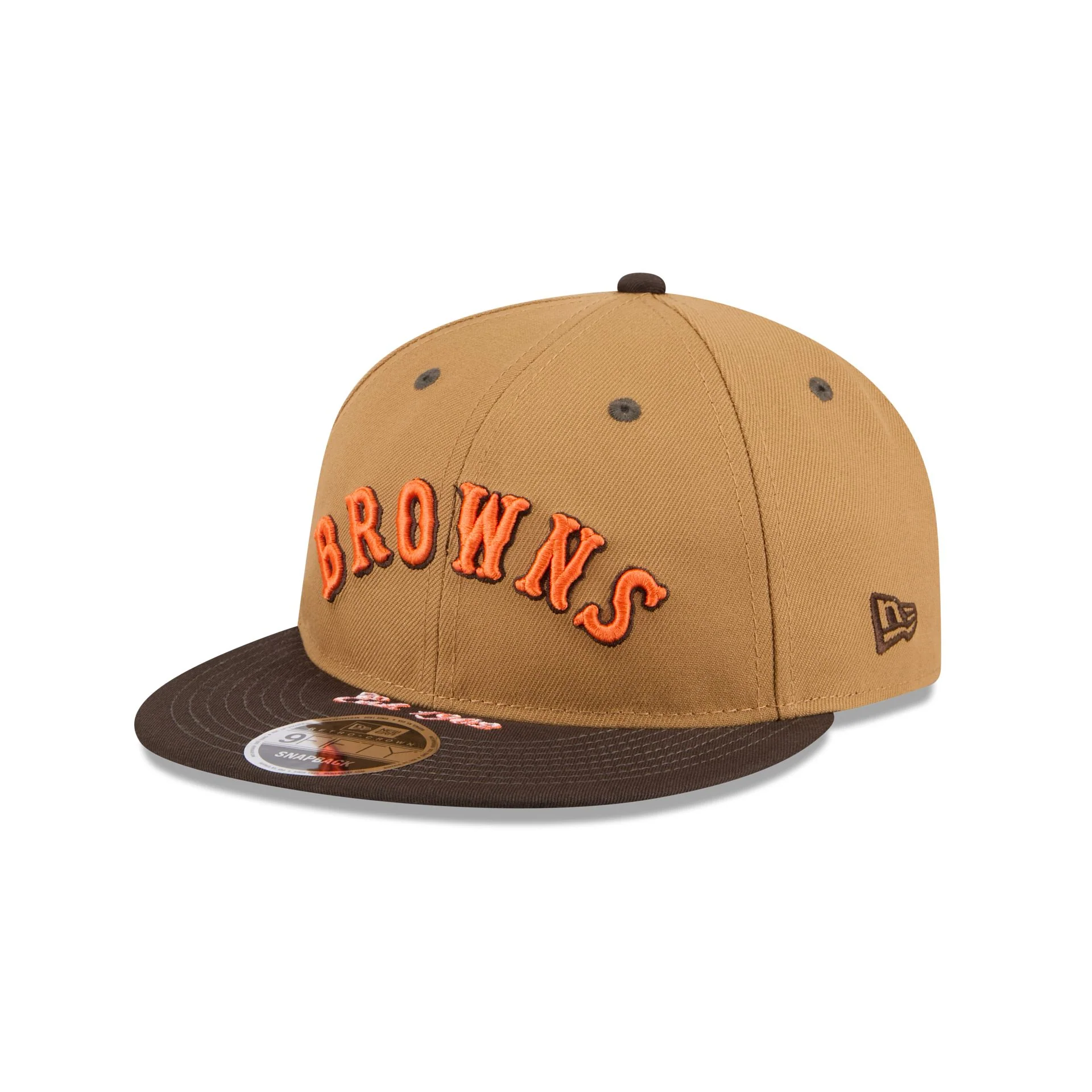 St. Louis Browns Wheat Retro Crown 9FIFTY Snapback Hat