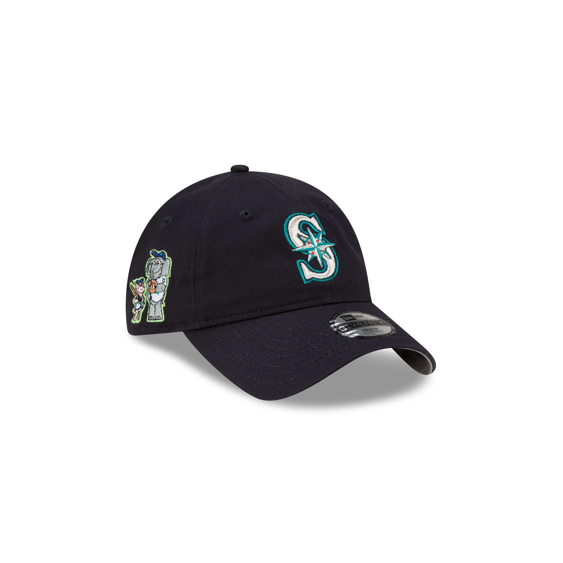 Hidden Pigeon x Seattle Mariners Youth 9TWENTY Adjustable Hat