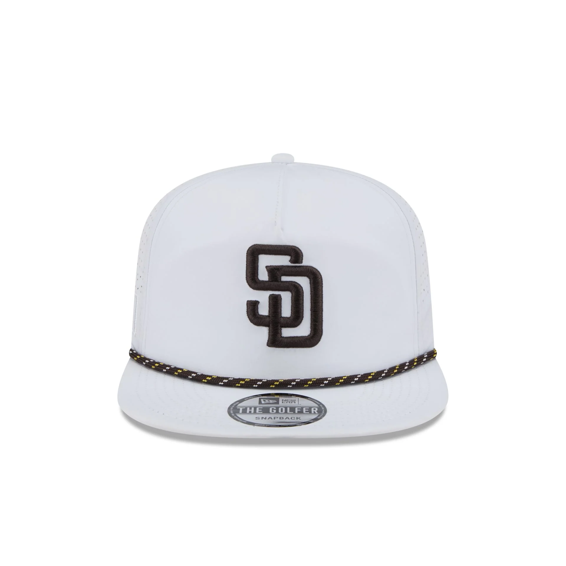 San Diego Padres Optic White Performance Rope Golfer Hat