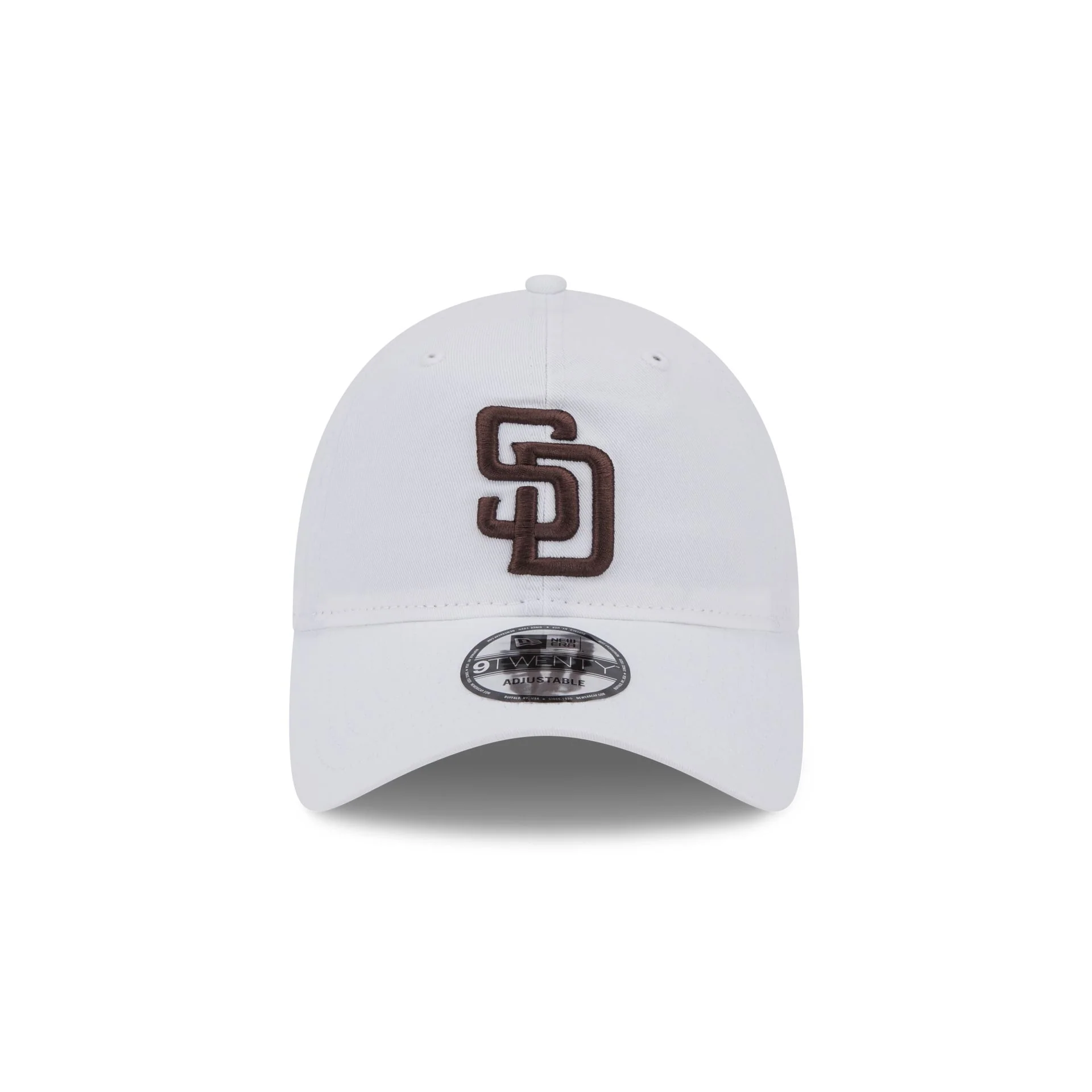 San Diego Padres White 9TWENTY Adjustable Hat