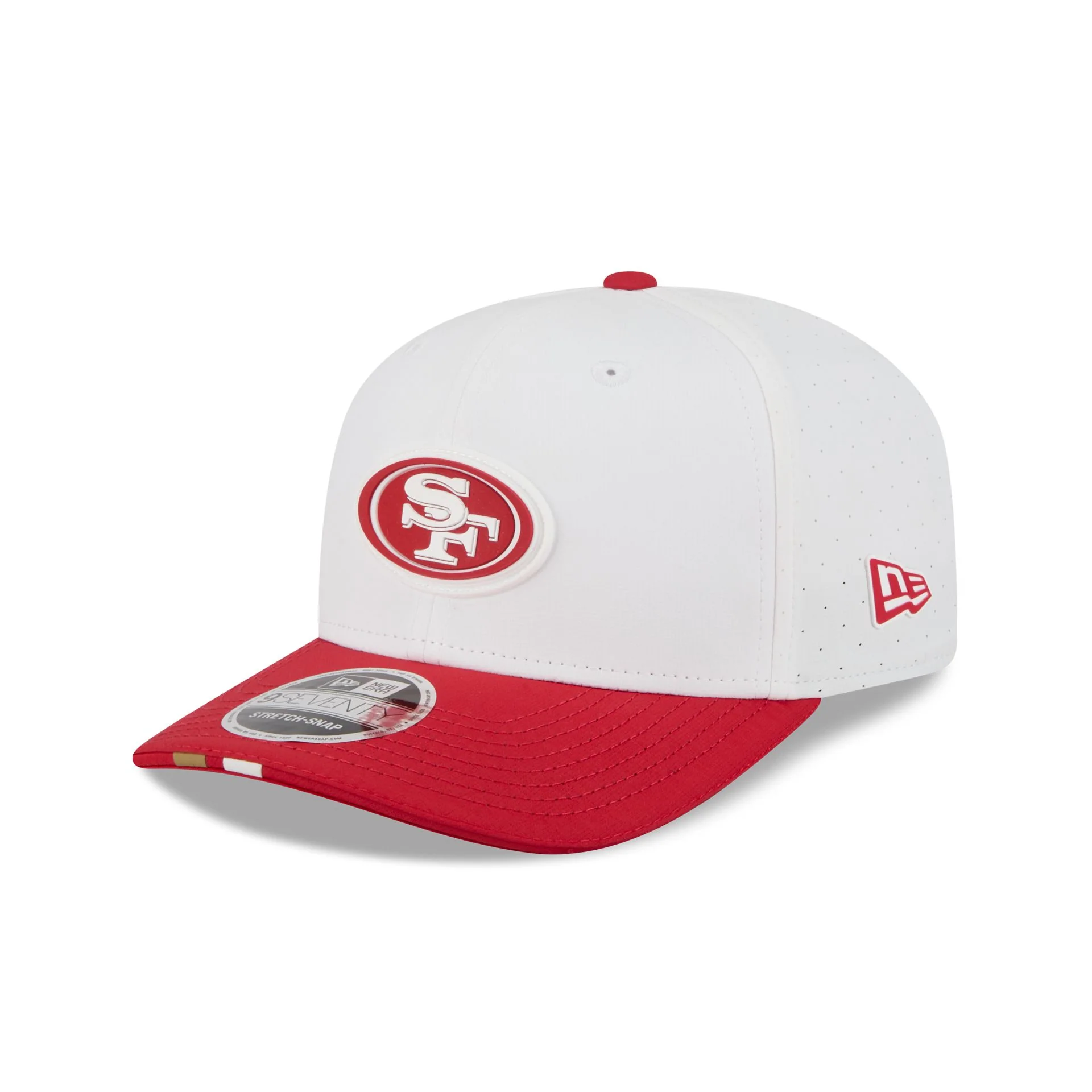 San Francisco 49ers 2025 Training 9SEVENTY Stretch-Snap Hat