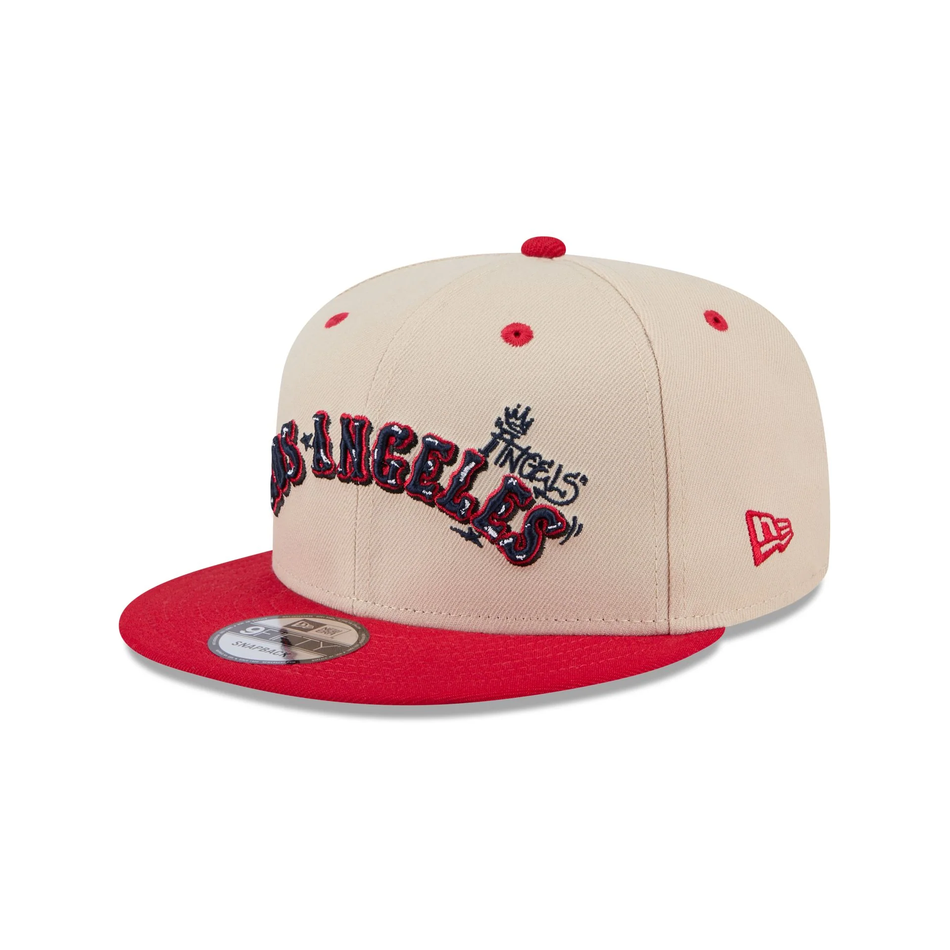 Los Angeles Angels Team Art 9FIFTY Snapback Hat