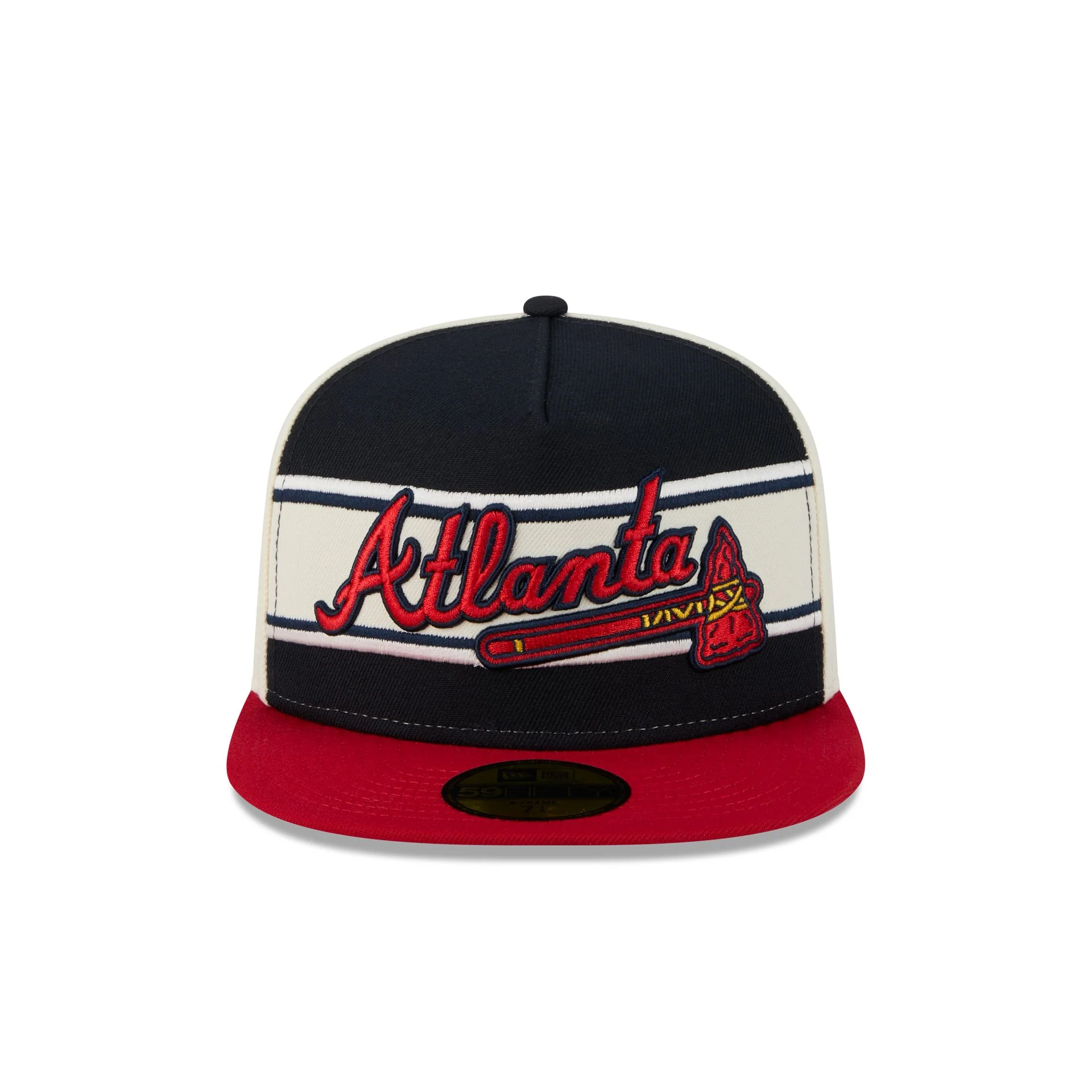 Atlanta Braves Summer Derby 59FIFTY A-Frame Fitted Hat