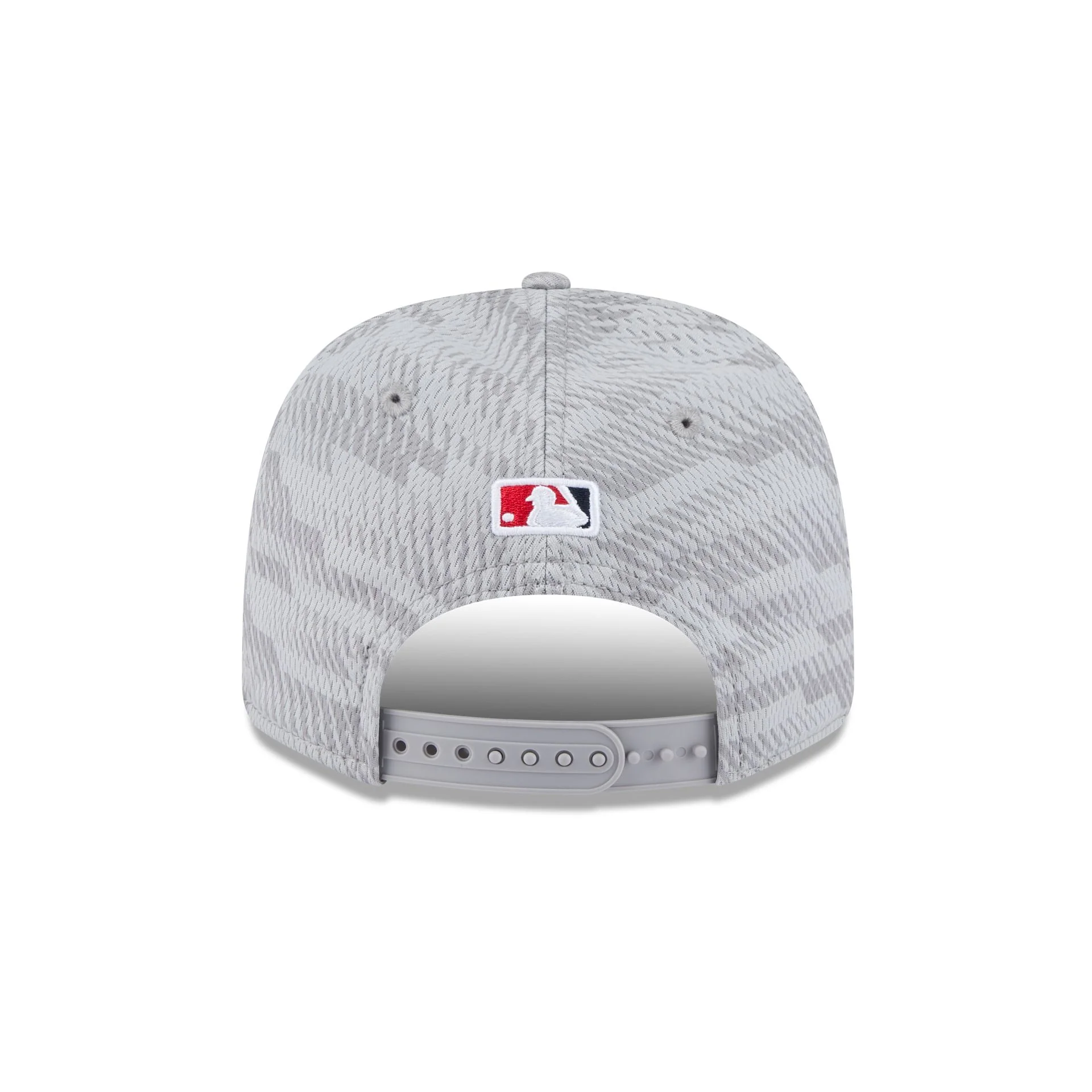 Washington Nationals 2025 Clubhouse Gray 9SEVENTY Stretch-Snap Hat