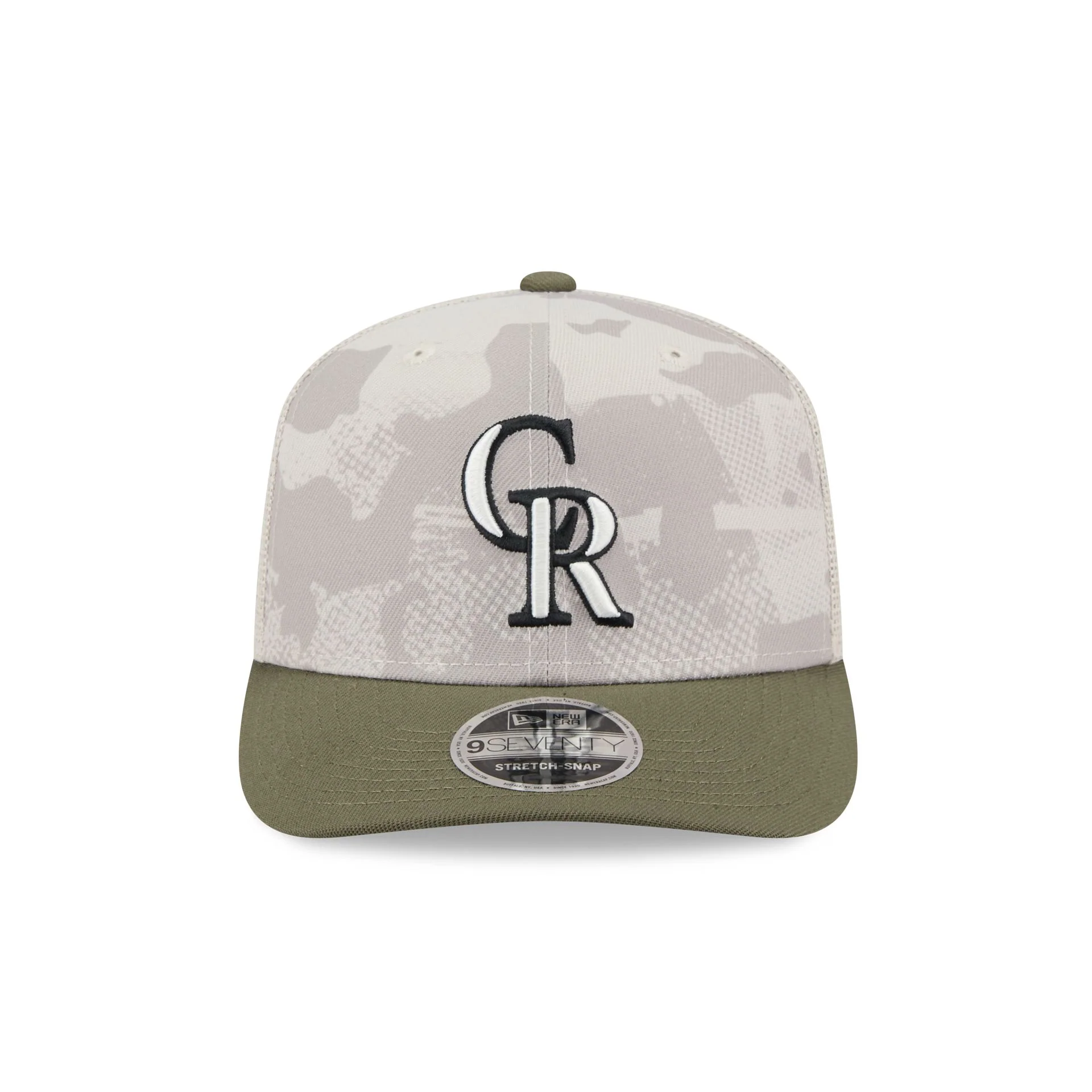 Colorado Rockies Armed Forces Day 2025 9SEVENTY Trucker Hat