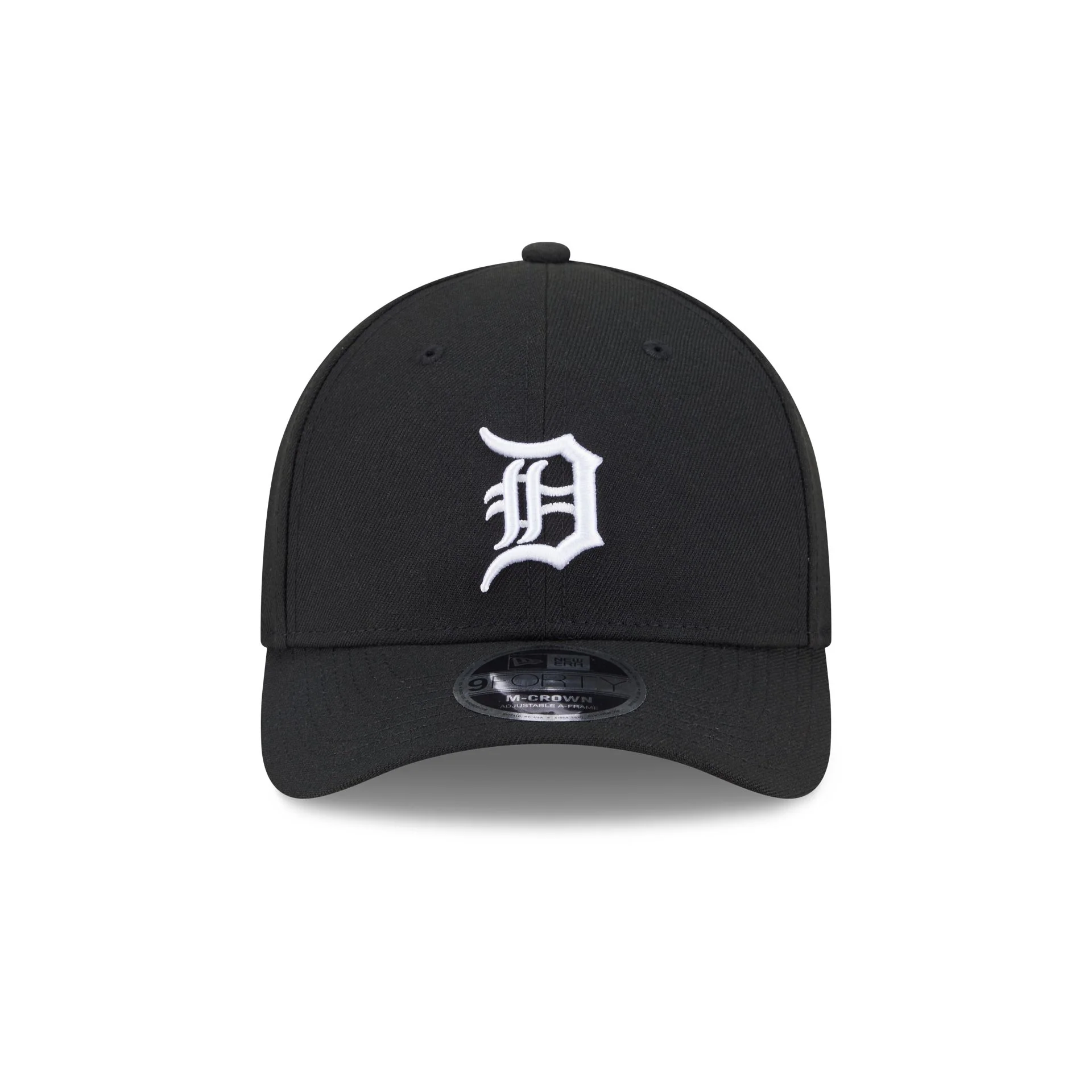 Detroit Tigers Black Authentic Collection 9FORTY M-Crown Snapback Hat